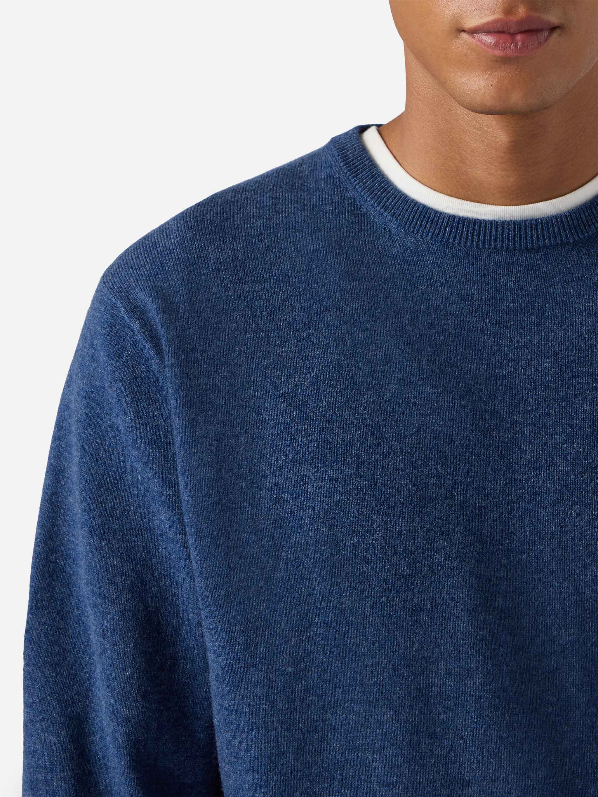 mc2-saint-barth-maglione-regent-girocollo-in-lana-merino-e-cashmere-azzurro-deni image 2