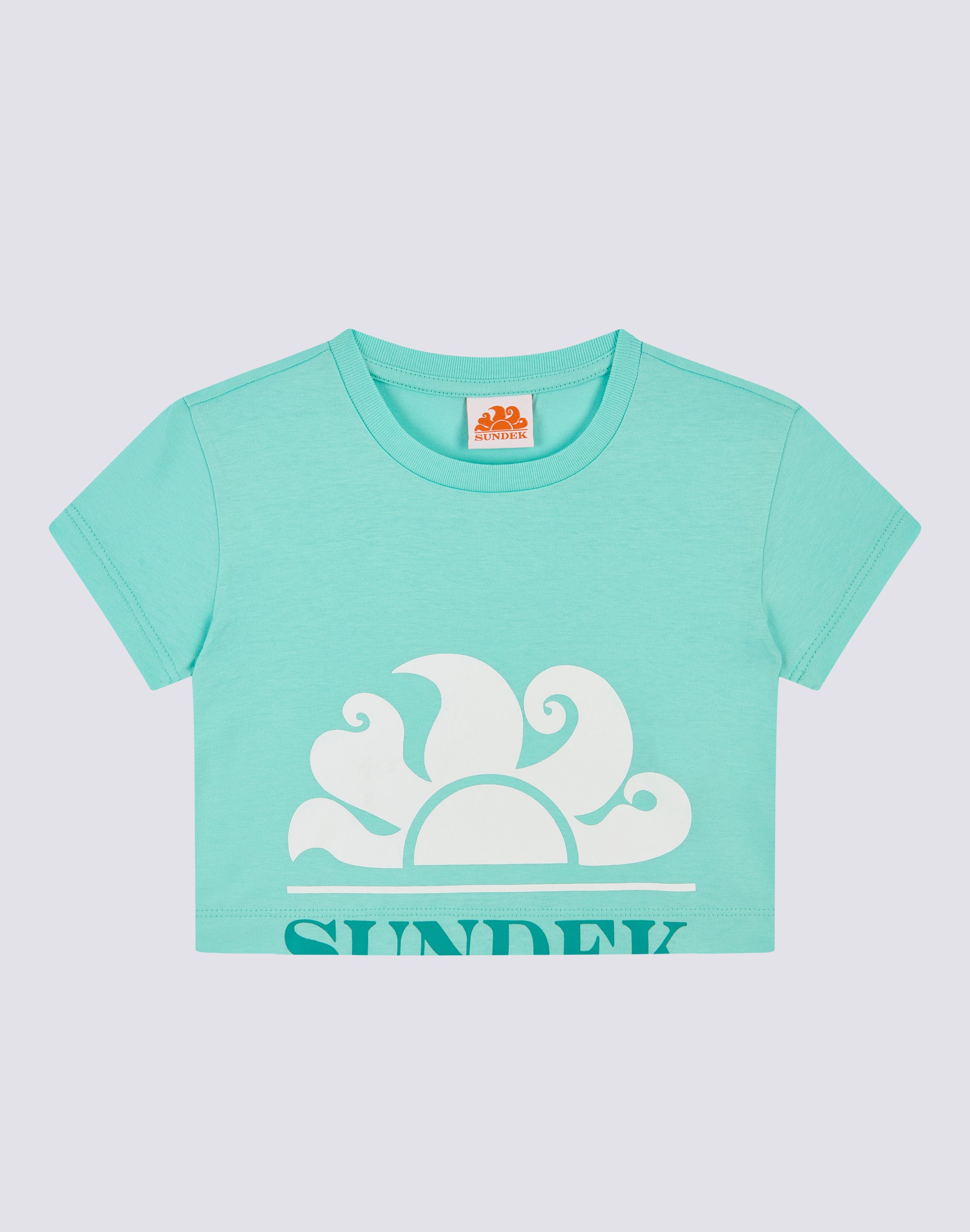 sundek-mini-t-shirt-crop-bambina image 1