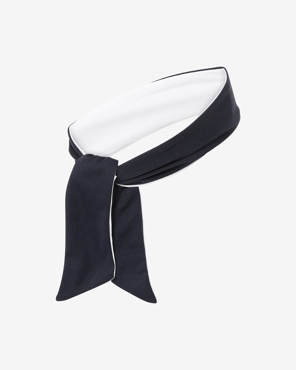 australian-bi-color-sweatband-fascia-tennis-blu-navy image 2