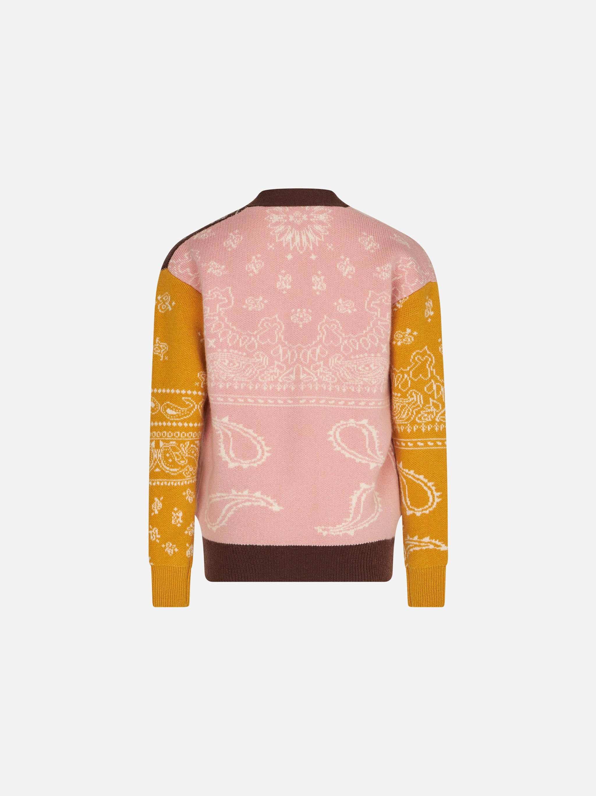 mc2-saint-barth-clh0002-cardigan-bambina-lungo-stampa-bandana image 2