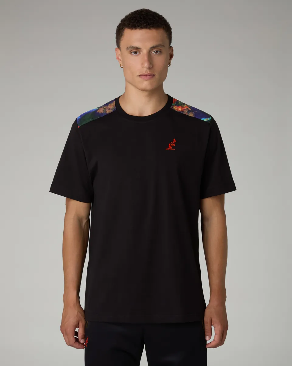 australian-nebula-cotton-t-shirt-maglia-cotone-uomo-nera image 1