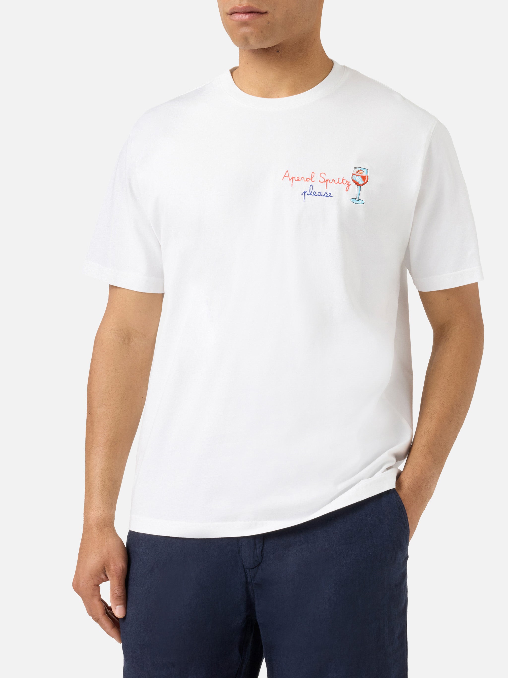mc2-saint-barth-portofino-t-shirt-uomo-bianca-cotone-aperol-spritz-please-specia image 3
