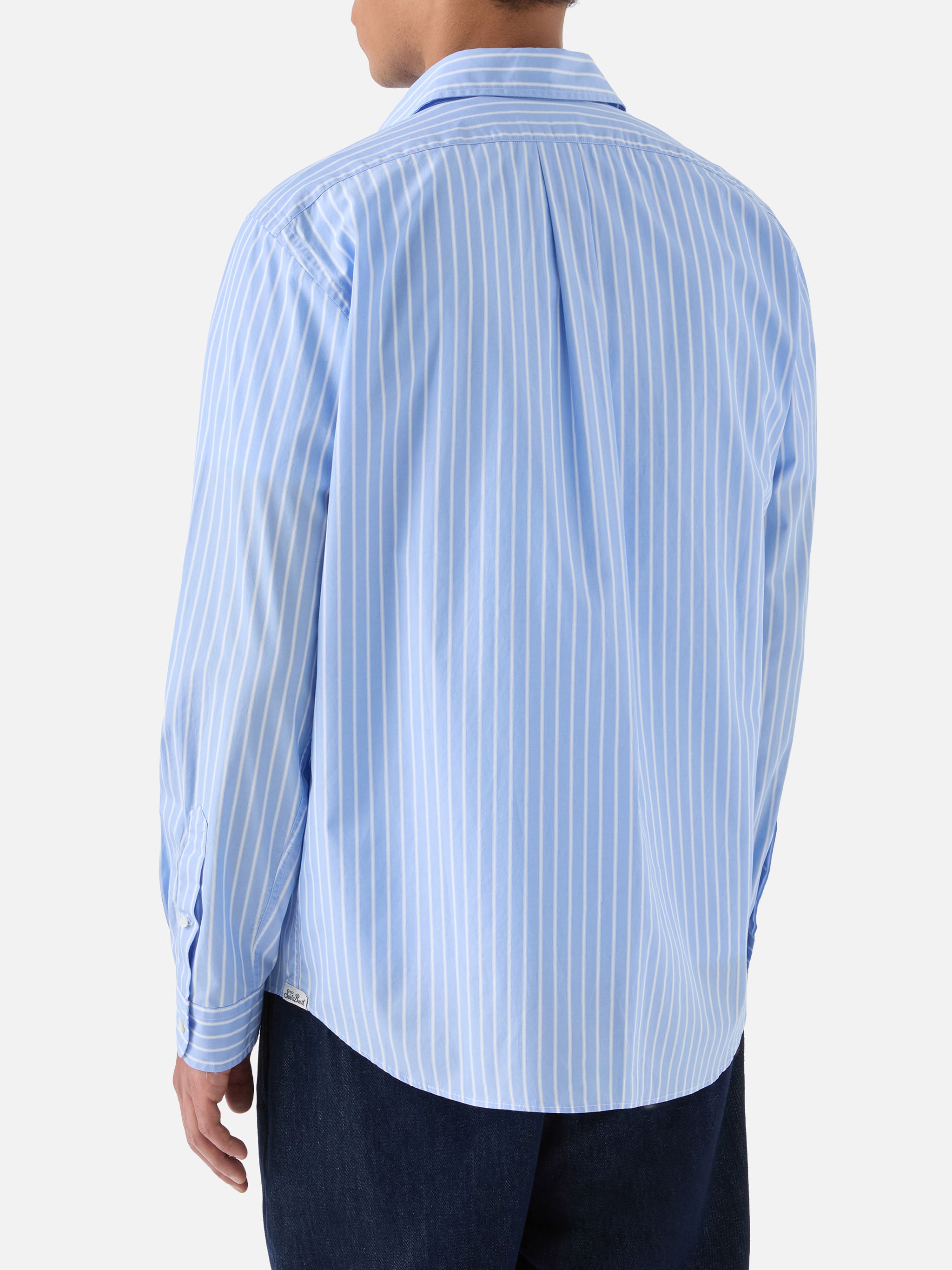mc2-saint-barth-camicia-levanzo-uomo-cotone-righe-azzurre-oversize image 3