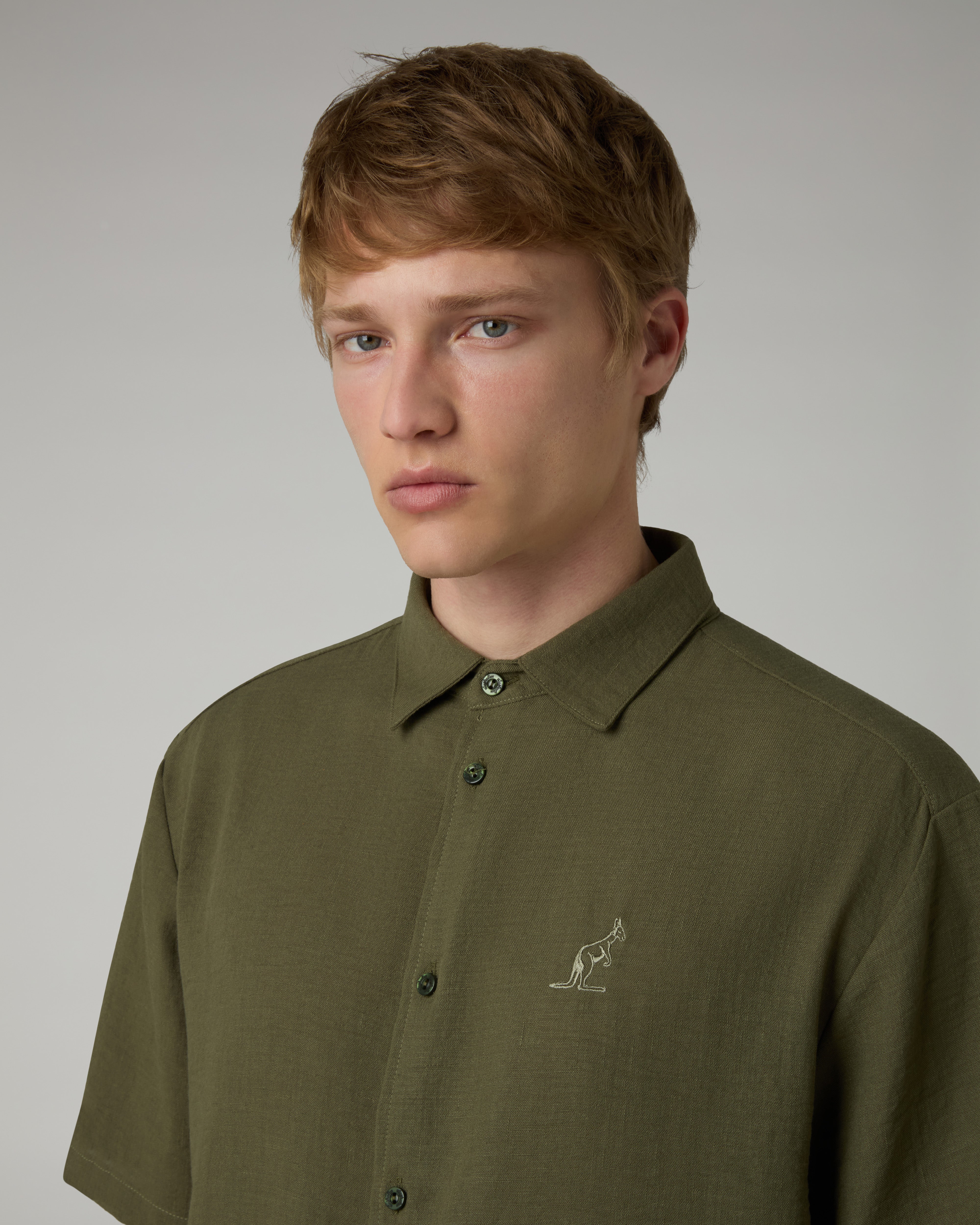 australian-doric-camicia-manica-corta-canvas image 4