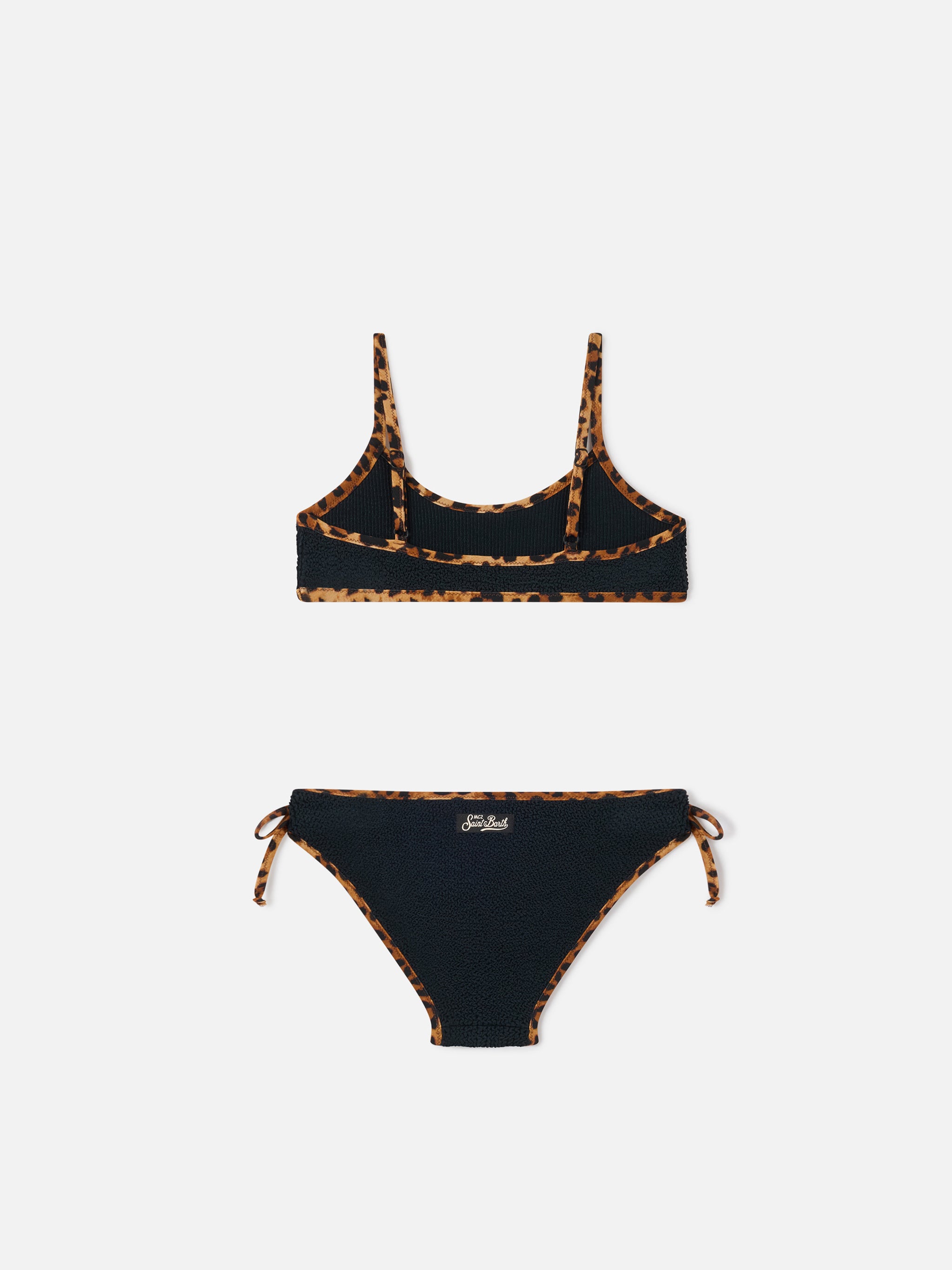 mc2-saint-barth-bikini-bimba-jaiden-string-nero-crinkle-con-finiture-leopardate image 2