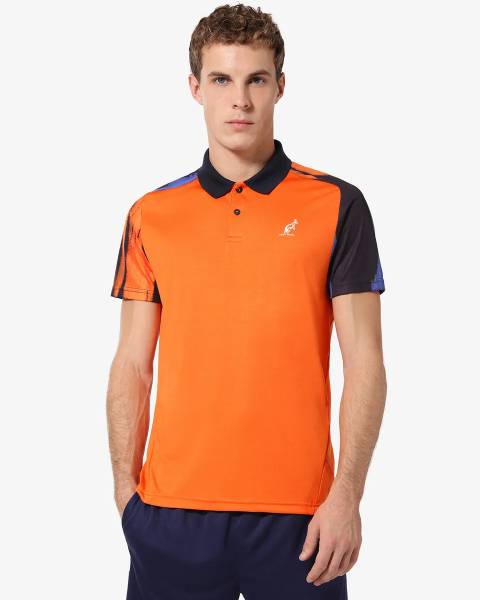 australian-blaze-polo-shirt-tennis-polo-ace-arancio-acceso-performance image 1