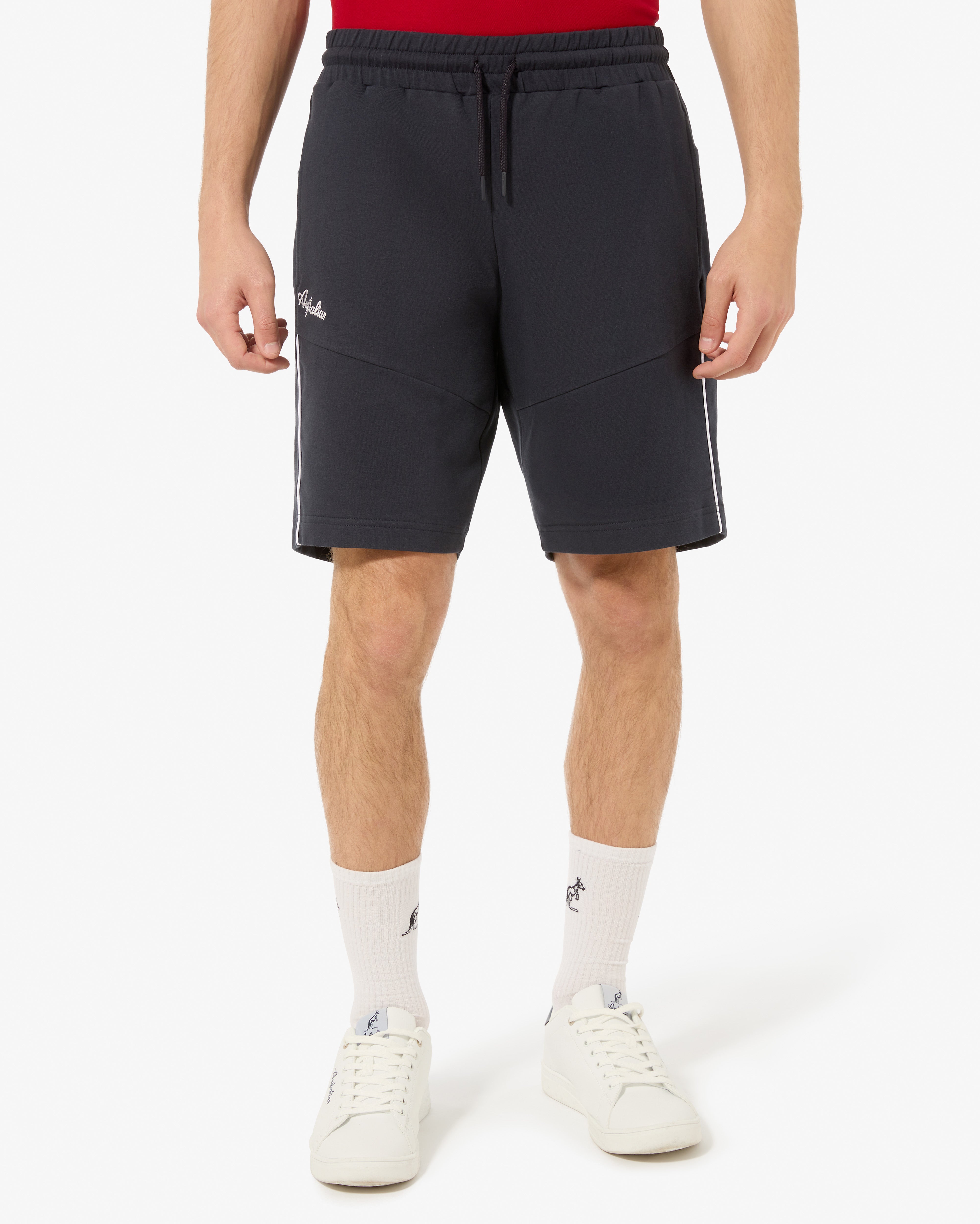 australian-collage-short-short-felpa-blu-navy image 1