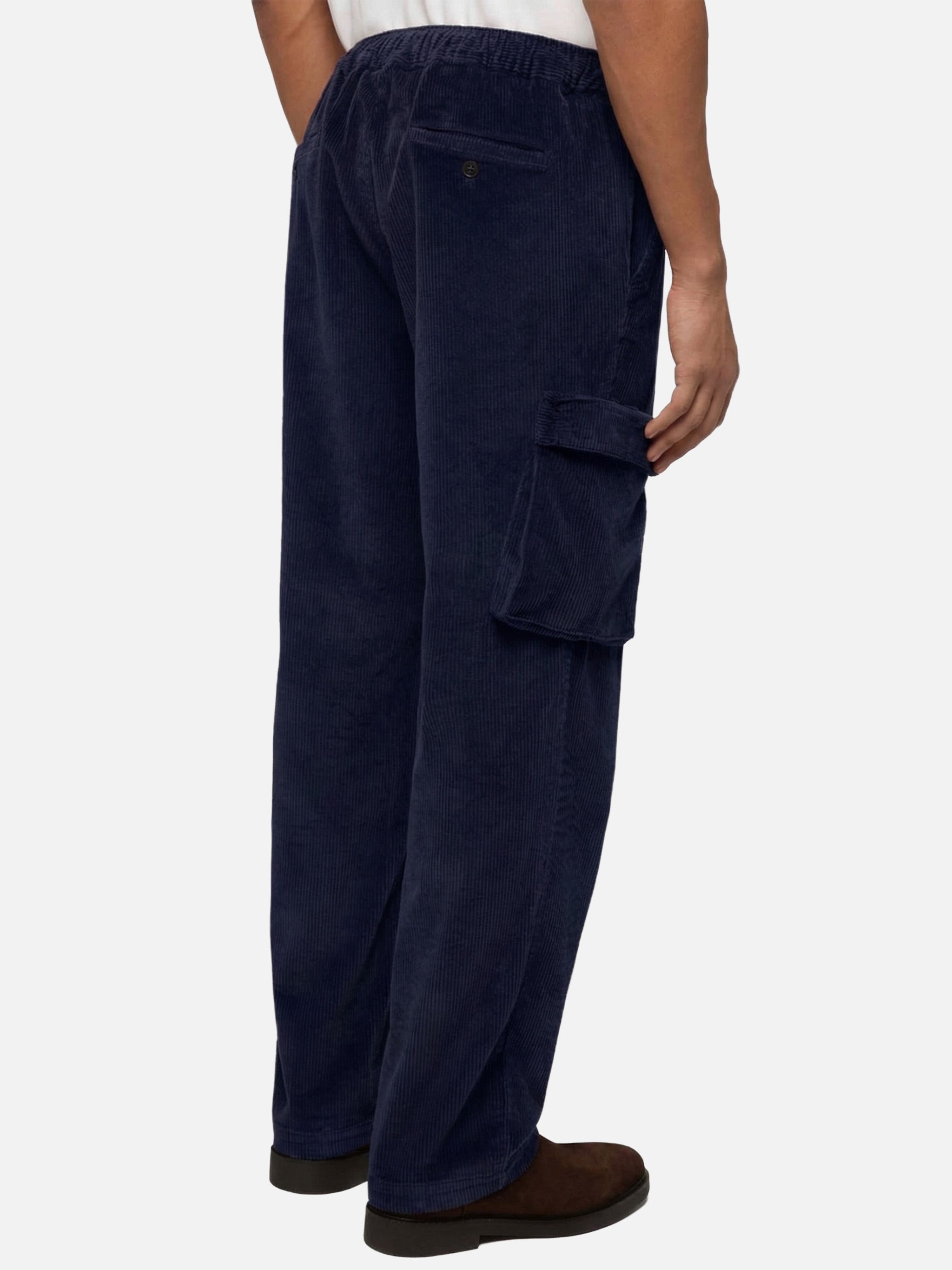 mc2-saint-barth-goldeck-pantaloni-cargo-da-uomo-blu-navy-in-velluto-a-coste-over image 3
