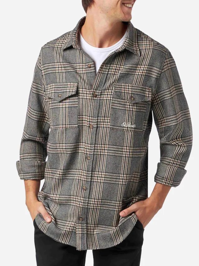 mc2-saint-barth-camicia-seiser-da-uomo-in-misto-lana-con-fantasia-principe-di-ga image 1