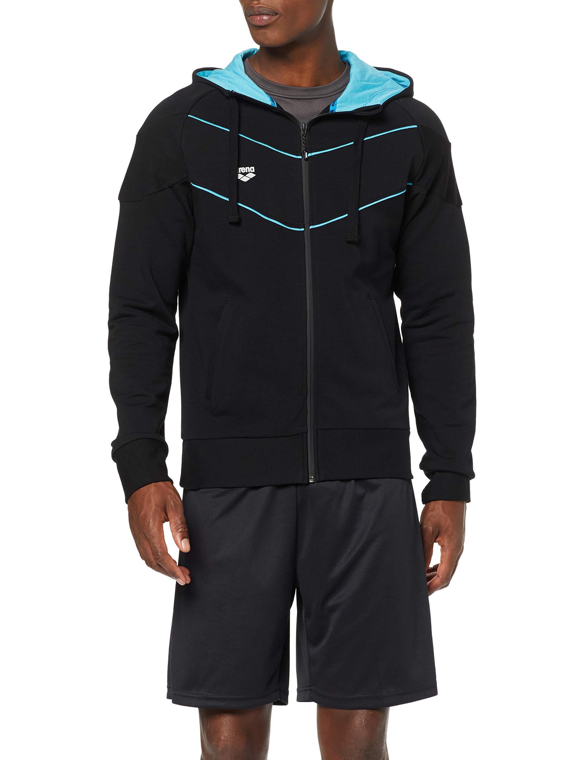 arena-m-gym-hooded-f-z-giacca-con-cappuccio-uomo image 1