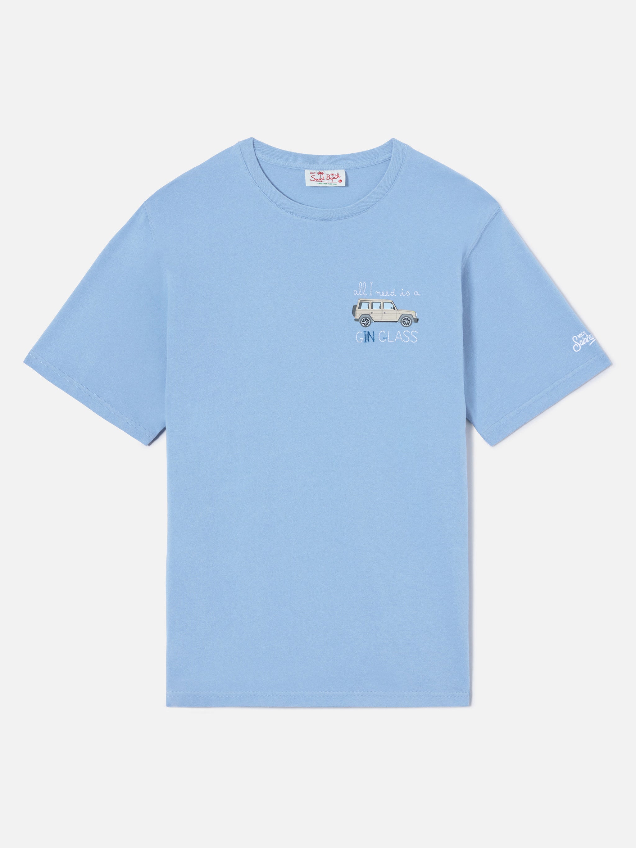 mc2-saint-barth-t-shirt-portofino-azzurro-polvere-con-ricamo-all-i-need-is-a-g-i image 5