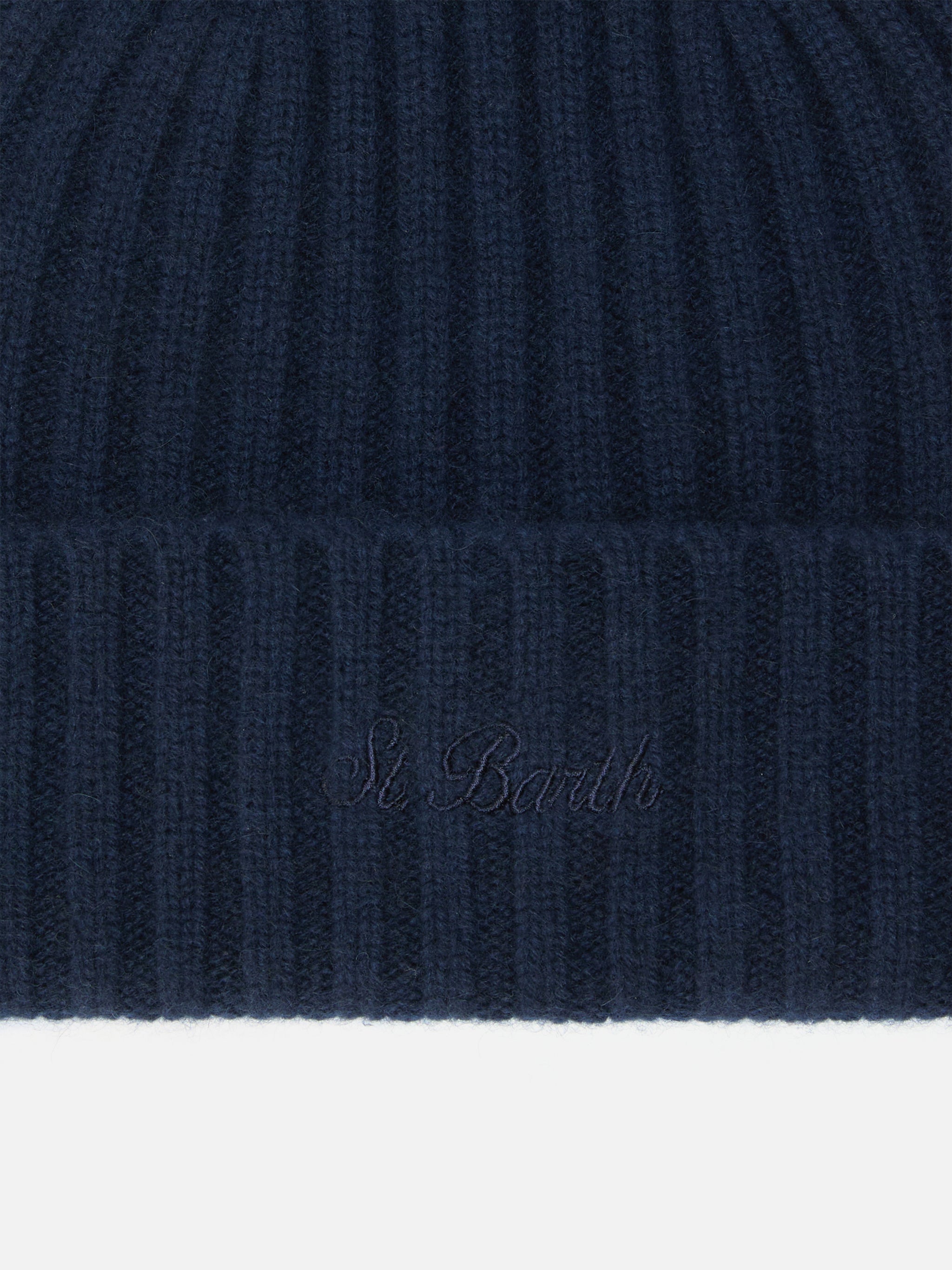 mc2-saint-barth-berretto-wengen-in-cashmere-blu-notte image 2