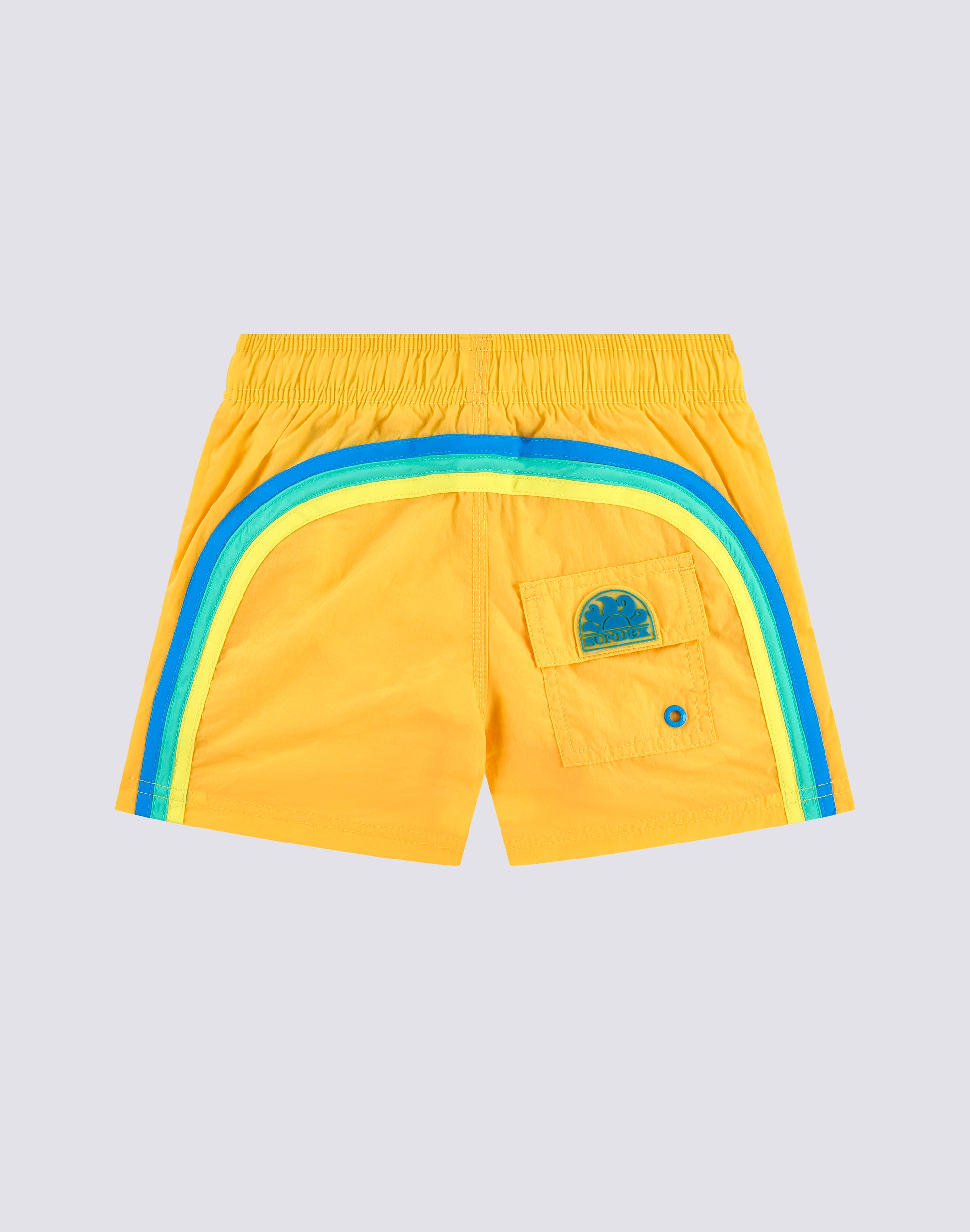 sundek-iconic-costume-mare-bambino-corto-con-vita-elasticata image 1