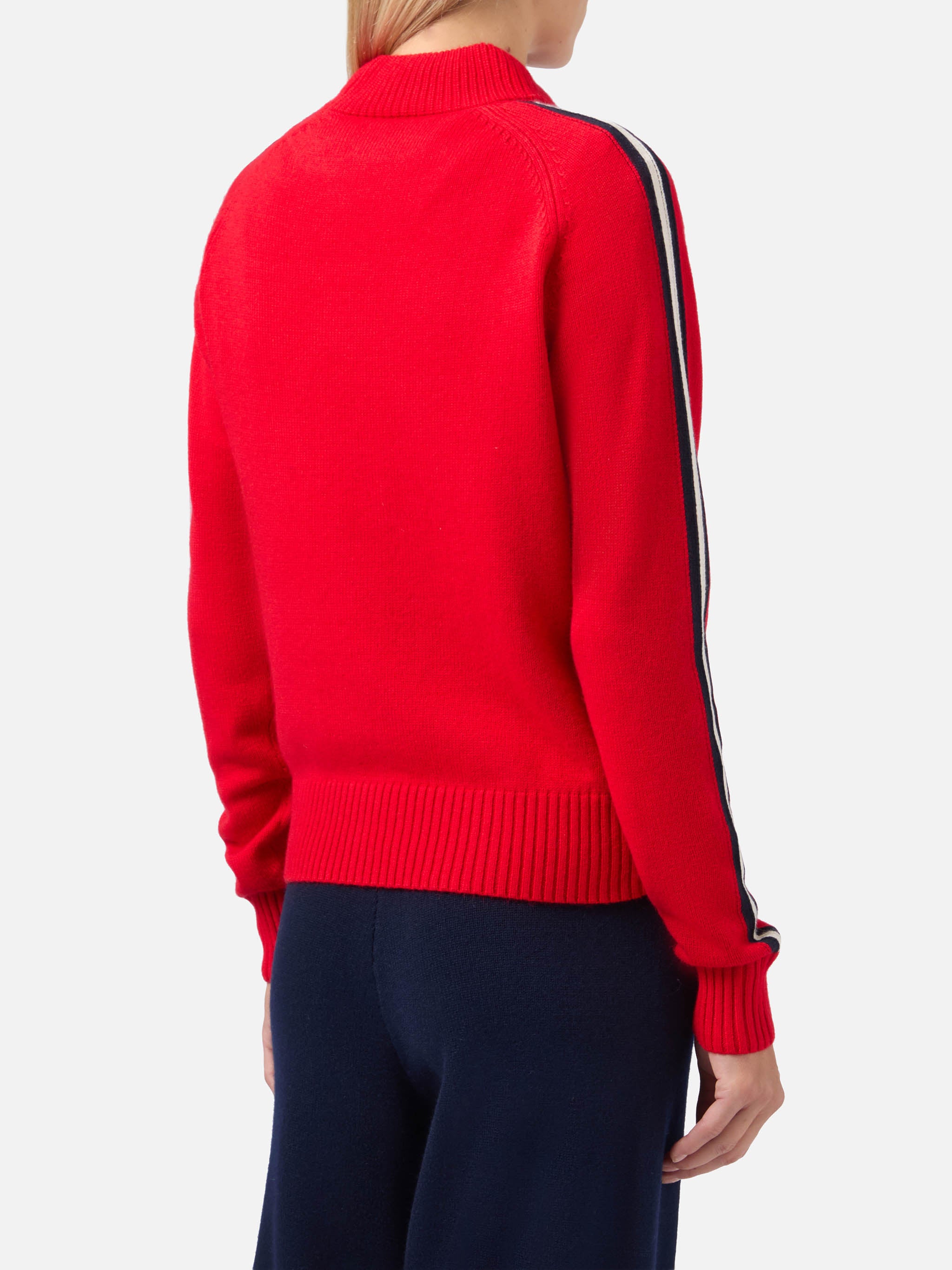 mc2-saint-barth-lupetto-peak-in-misto-cashmere-rosso-con-strass-apres-ski-queen image 3