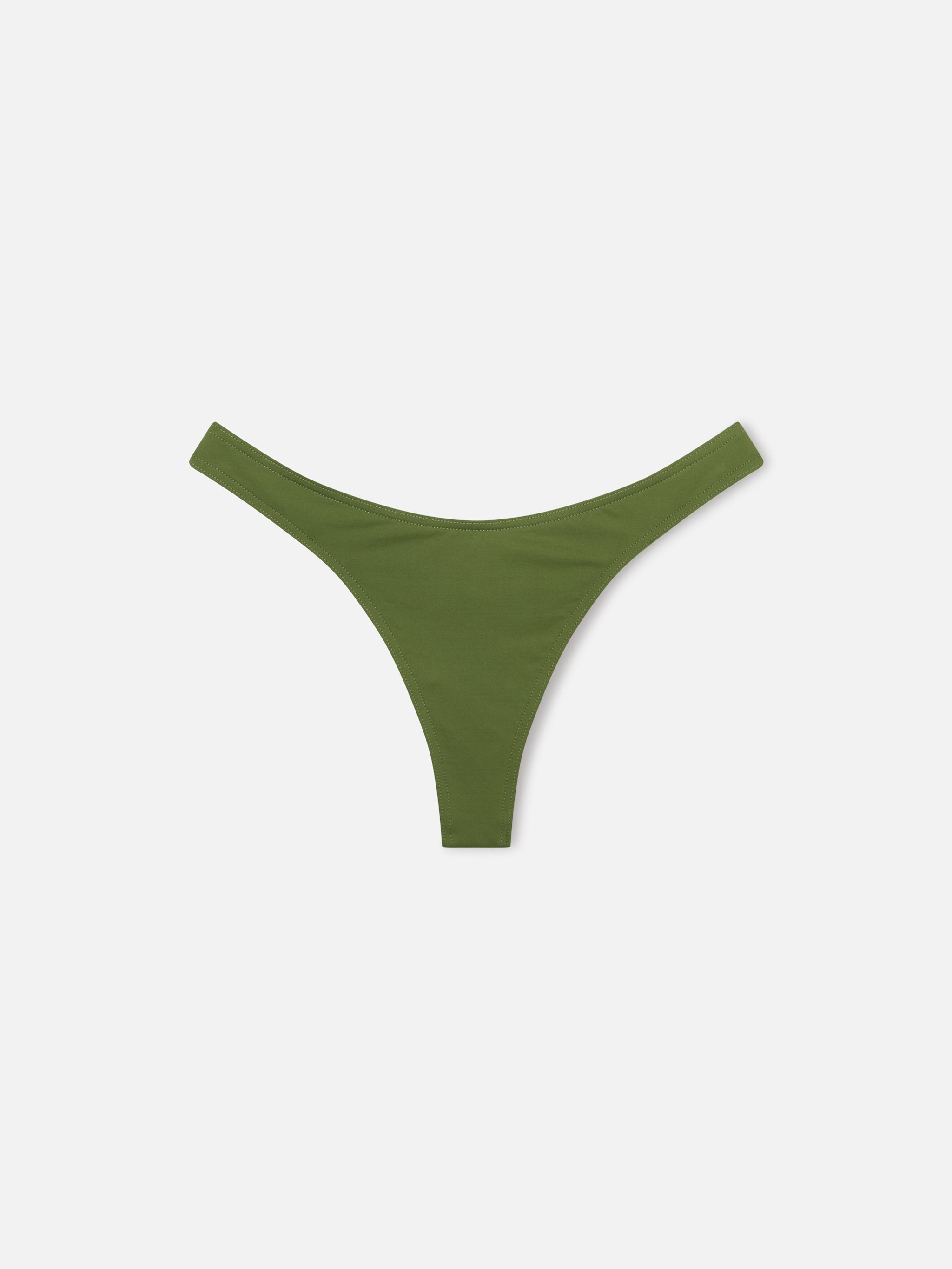 mc2-saint-barth-slip-mare-naomi-brasiliano-verde-militare-donna image 1