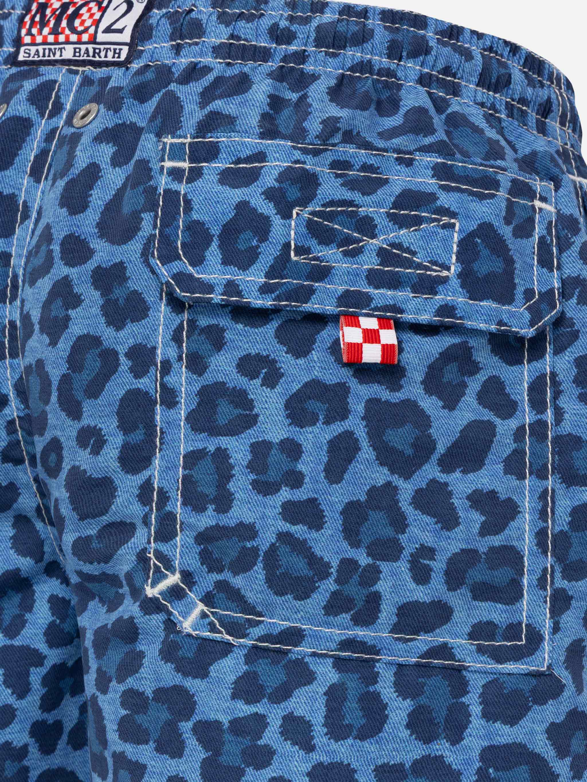 mc2-saint-barth-jean-costume-mare-bambino-media-lunghezza-animalier-blu image 3