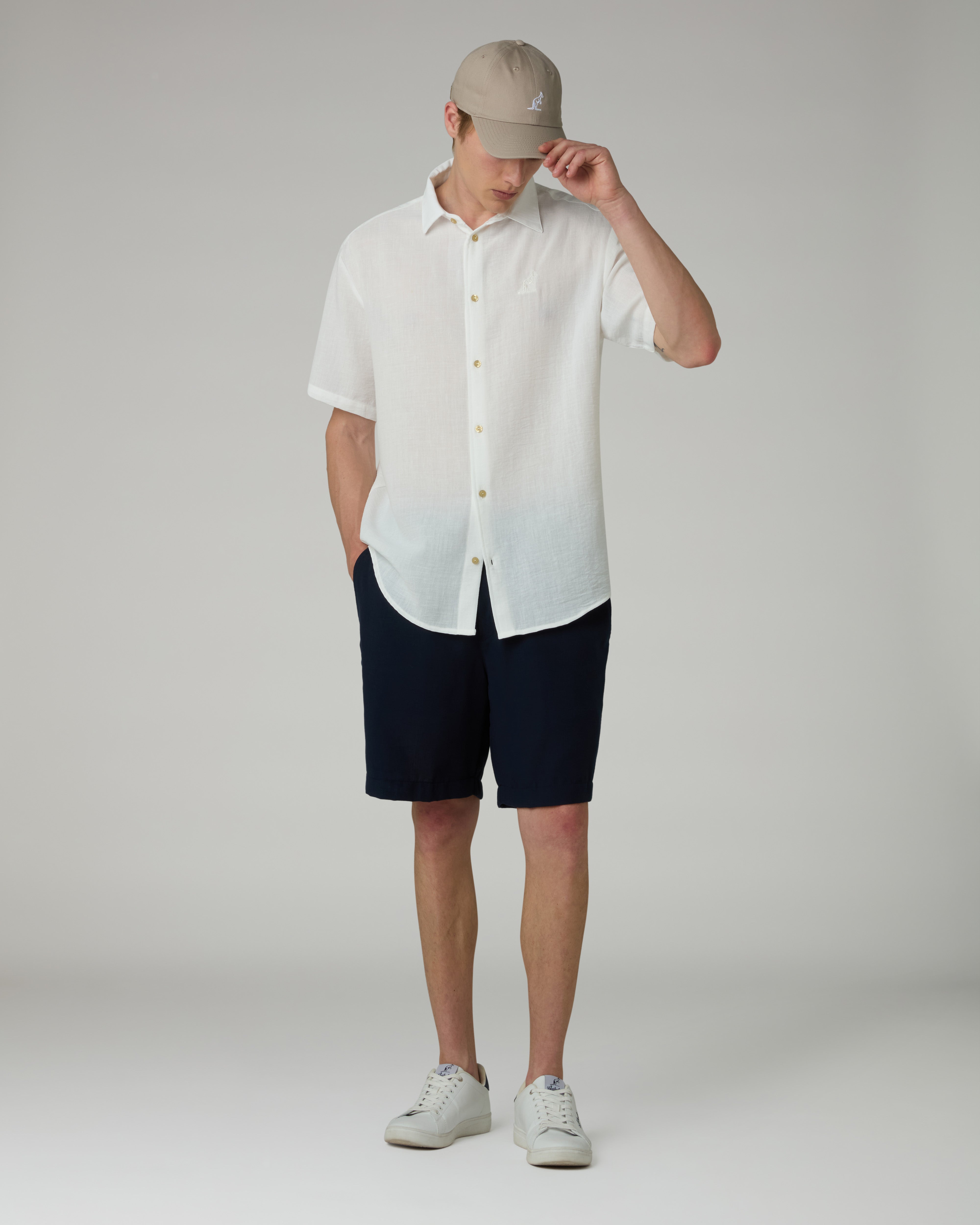 australian-doric-light-short-short-uomo-eclipse-blue image 2