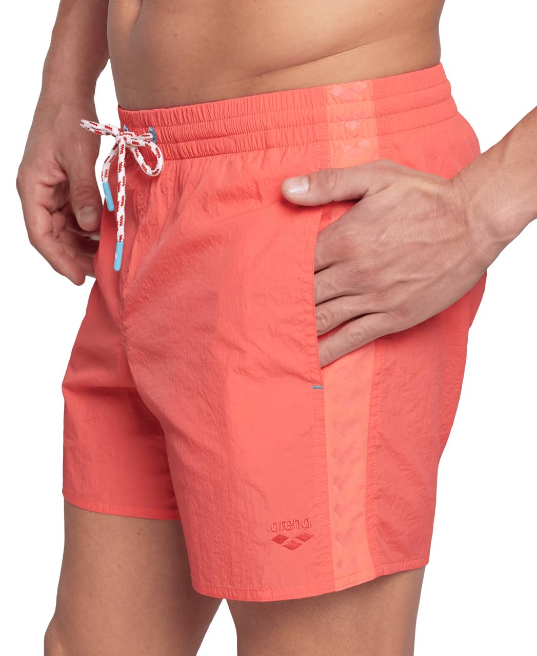 arena-team-stripe-beach-short-solid-pantaloncino-da-spiaggia-uomo image 4