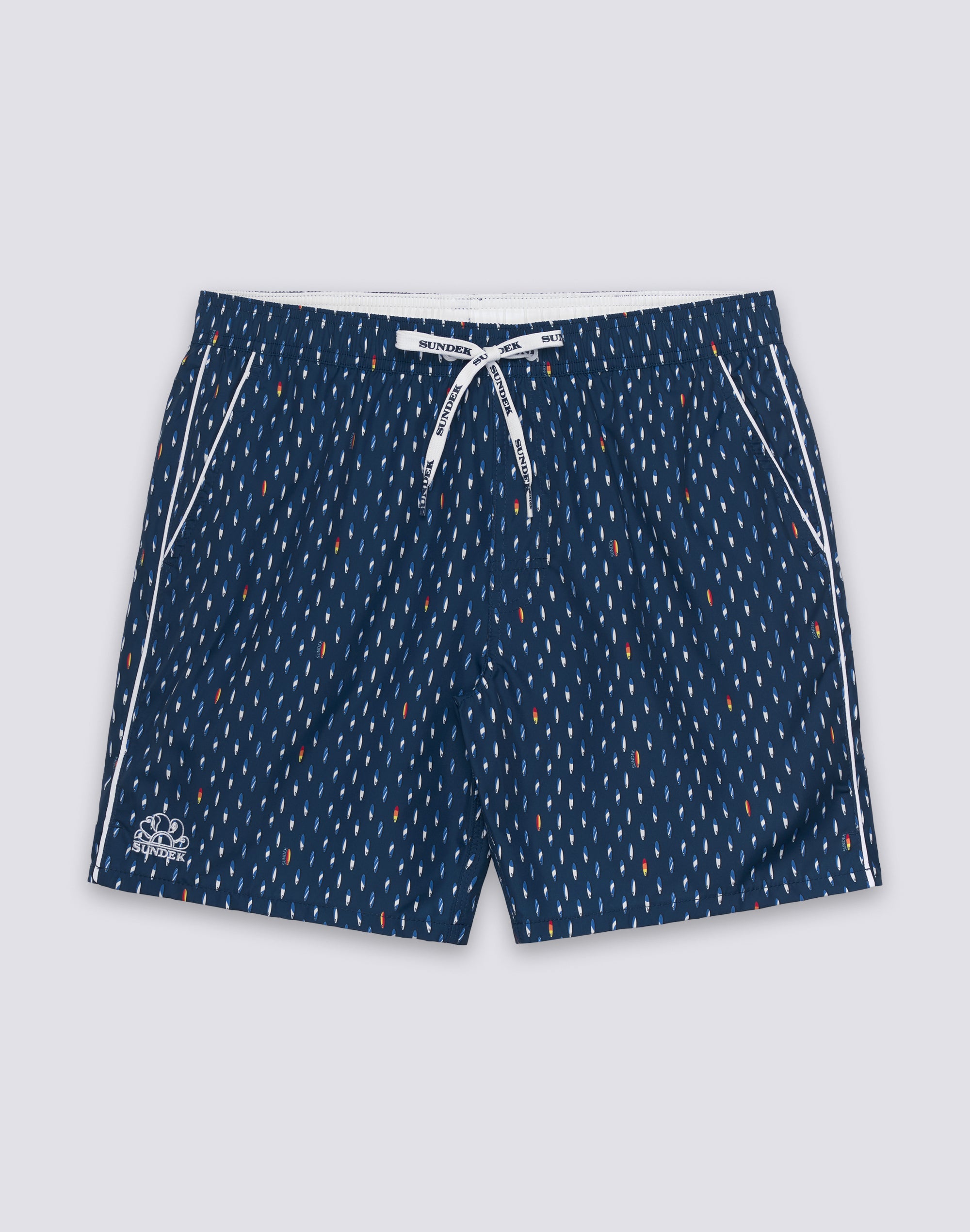 sundek-pervis-m420-costume-uomo-media-lunghezza-stampa-rice-surf-in-repreve image 1