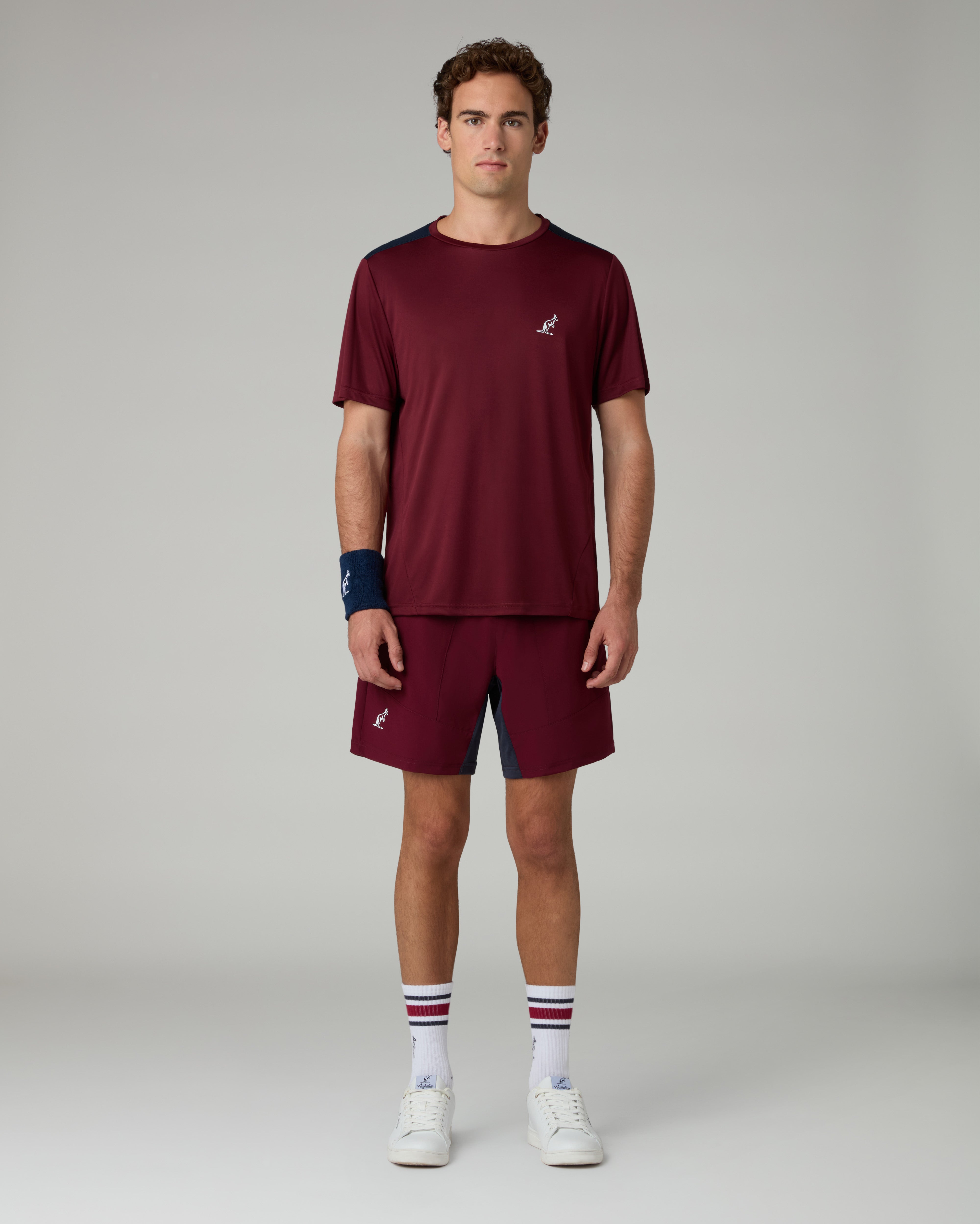 australian-court-t-shirt-tecnica-ace-tennis-rubino-made-in-italy-teuts0093 image 2