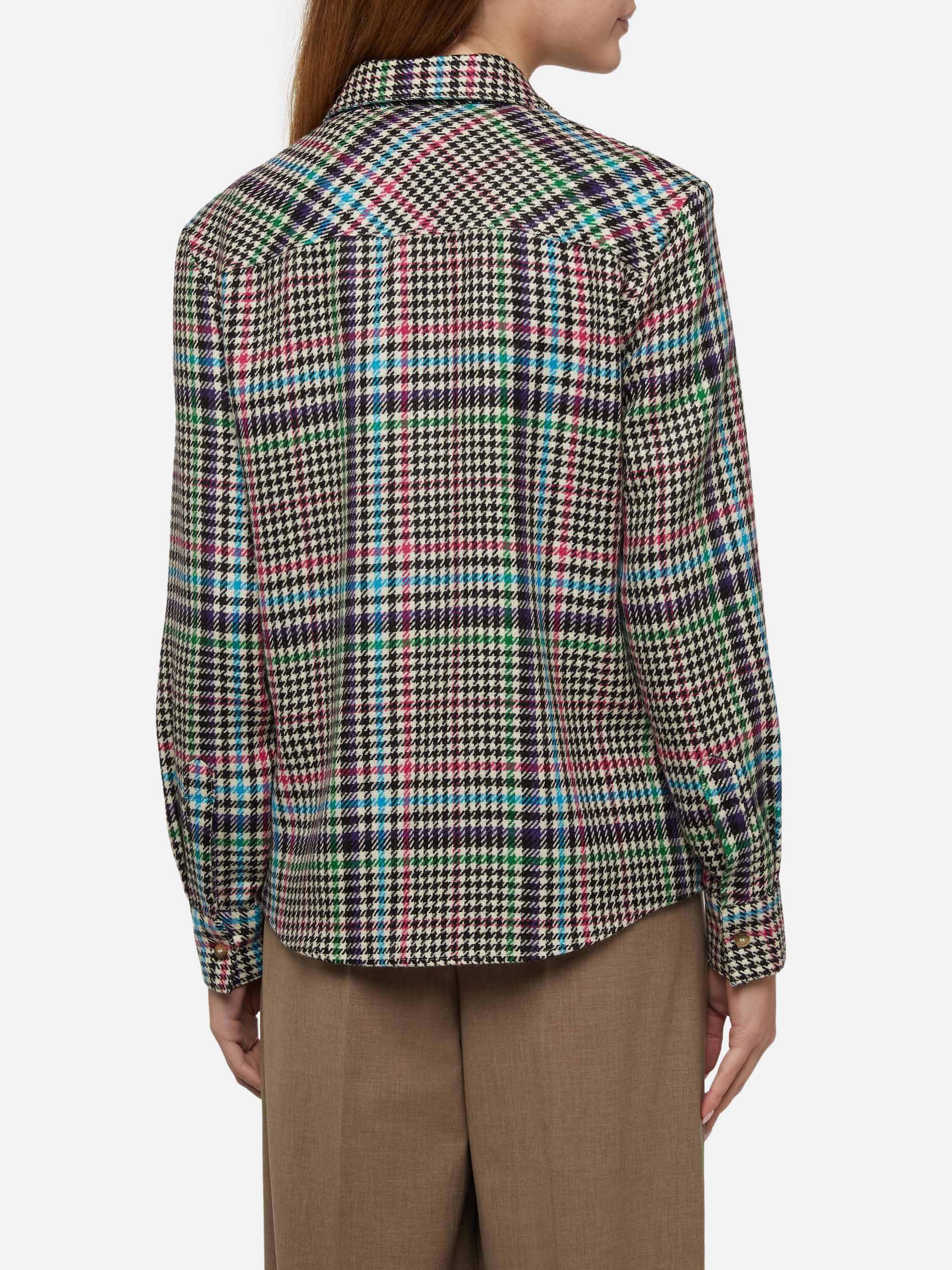 mc2-saint-barth-deer-camicia-donna-lana-principe-di-galles image 3