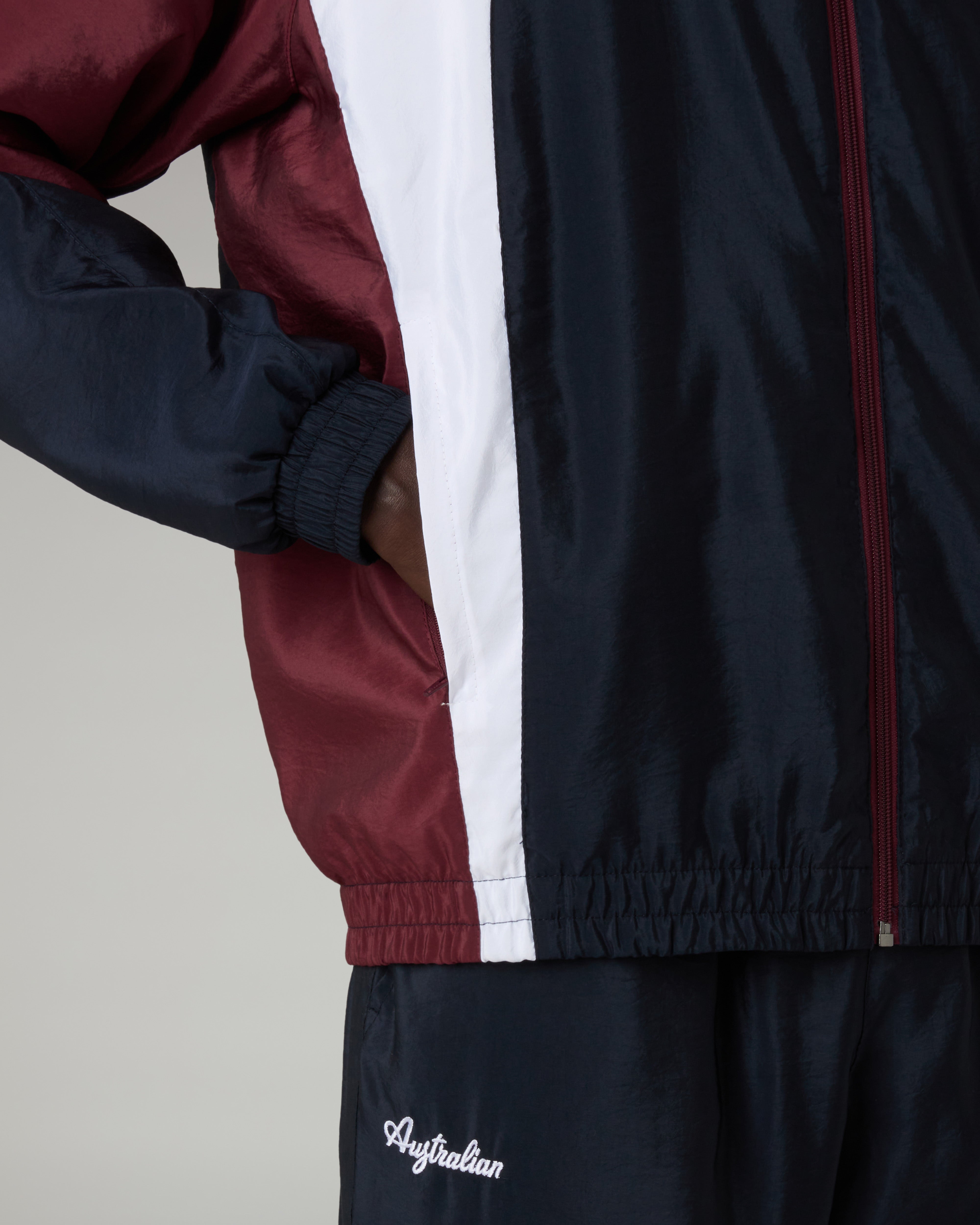 australian-posh-antibes-tuta-sportiva-uomo-blu-full-zip-made-in-italy image 5