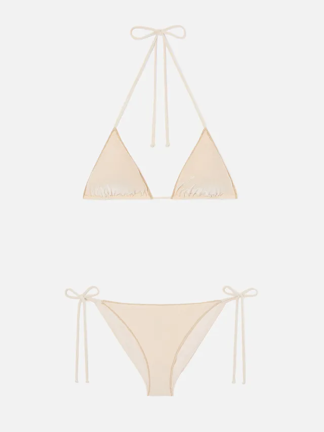 mc2-saint-barth-leah-virgo-overlock-bikini-velluto-oro image 1