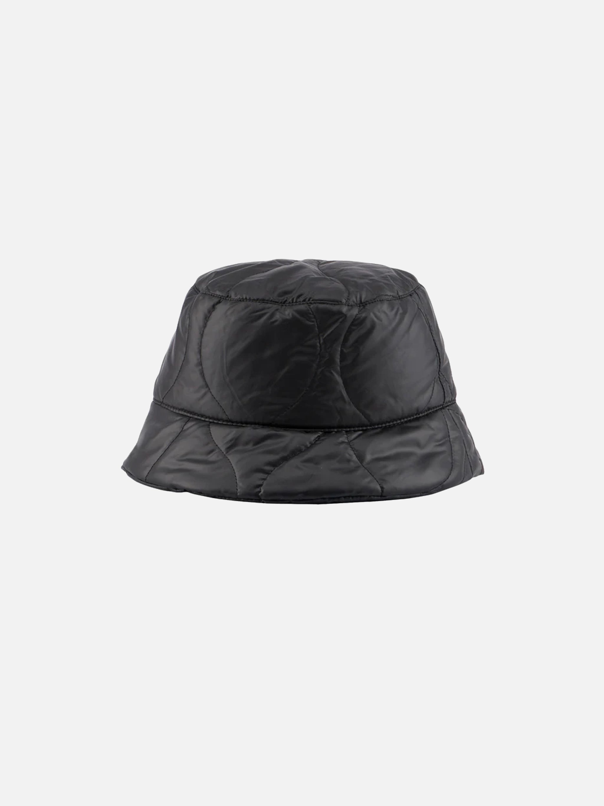 mc2-saint-barth-bucket-hat-jude-nero-tinta-unita-in-tessuto-tecnico-trapuntato image 3