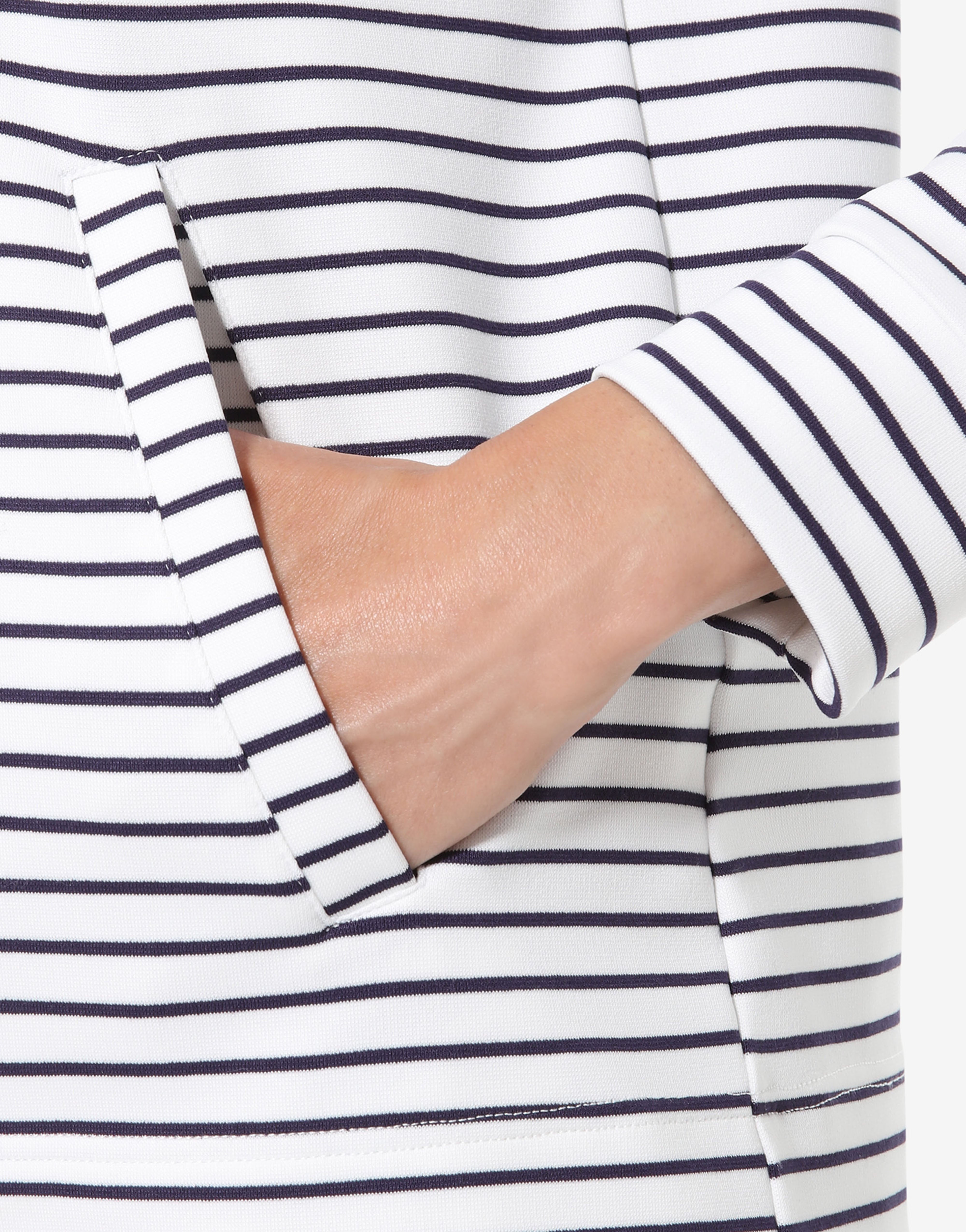 australian-striped-tracksuit-tuta-poliviscosa-blu-navy-con-cappuccio image 4