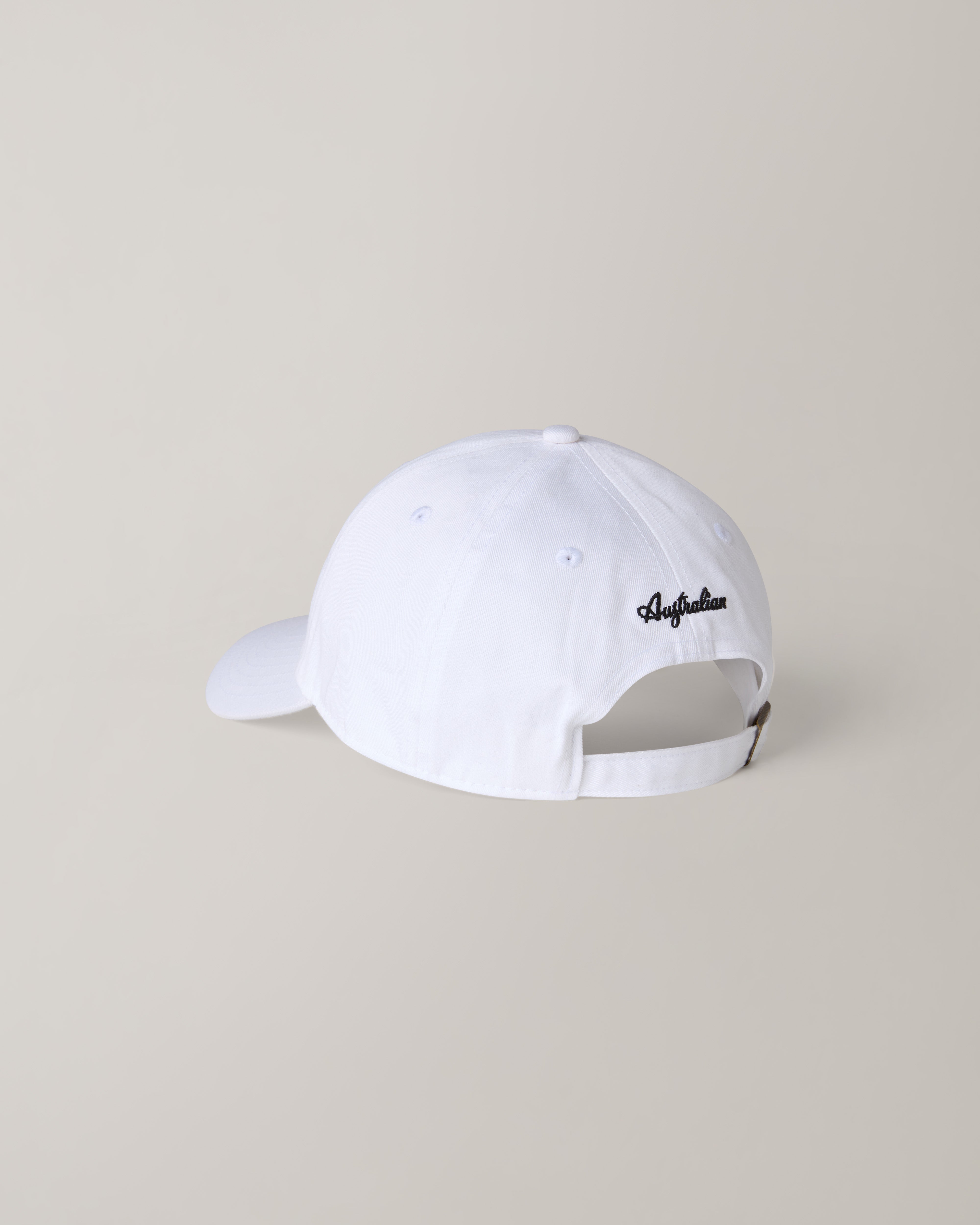 australian-timeless-cap-cappellino-dad-hat-in-cotone-bianco image 3