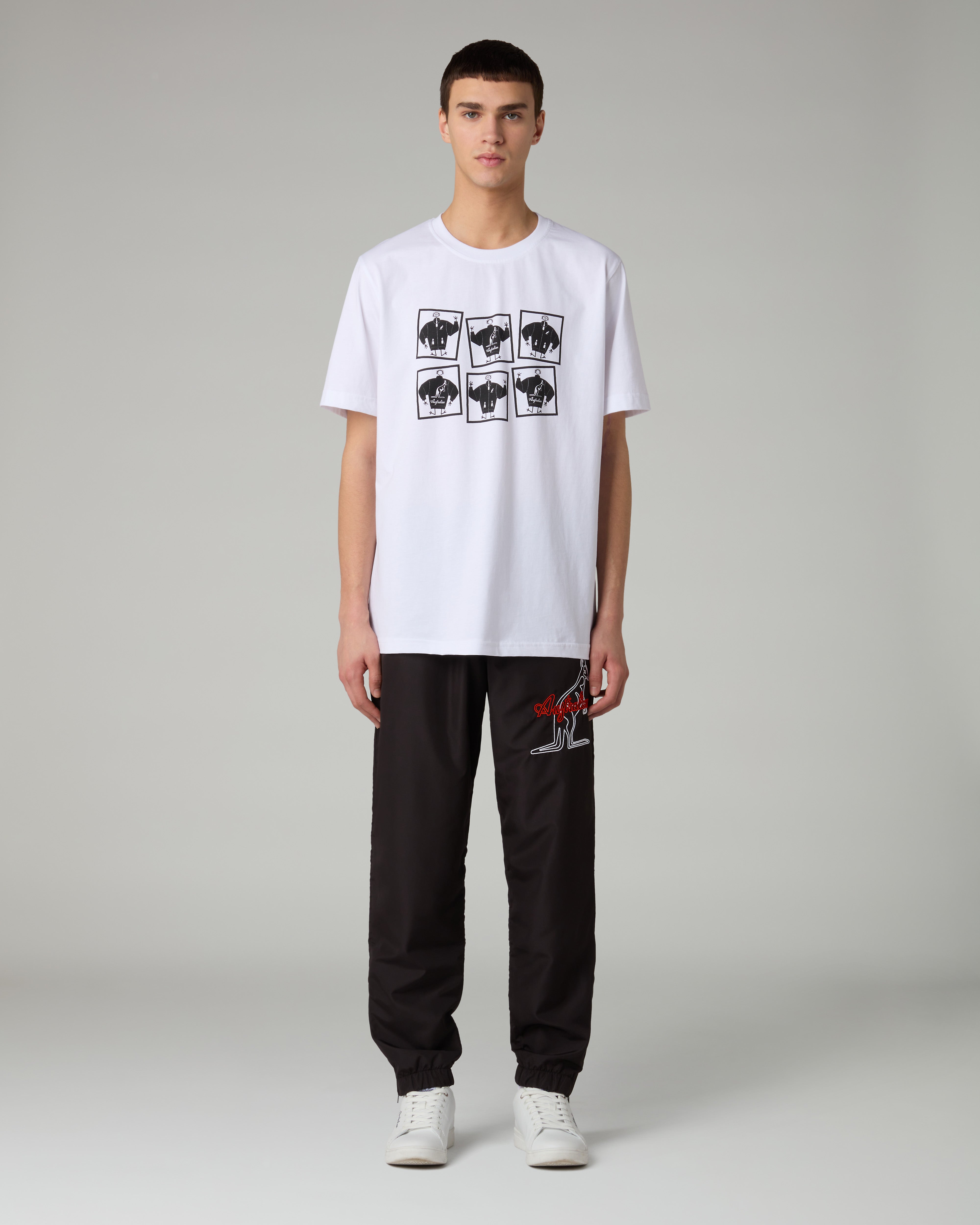 australian-aussie-cotton-t-shirt-maglia-cotone-bianca image 2