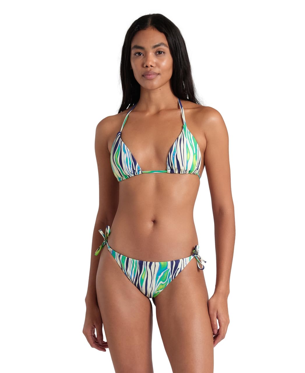 arena-water-print-string-bikini-a-triangolo-due-pezzi-donna image 7