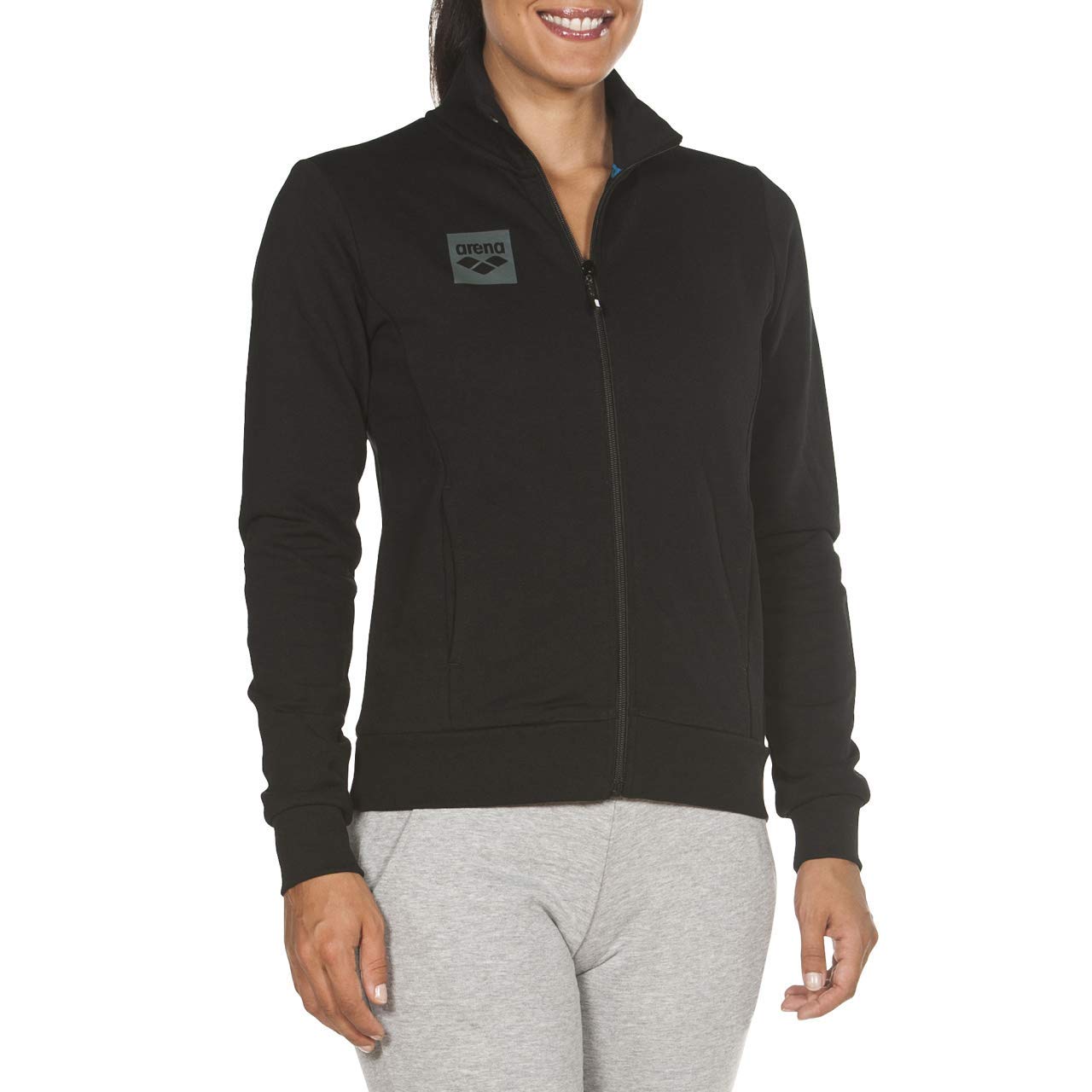 arena-w-essential-f-z-giacca-donna-cotone-felpato image 3
