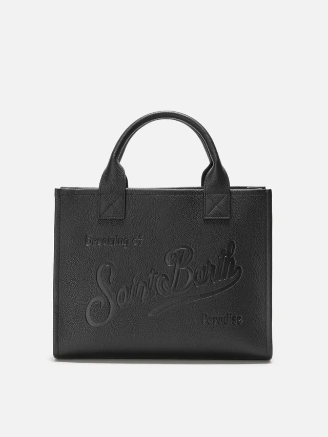 mc2-saint-barth-vanity-bag-large-borsa-a-spalla-pelle-nero image 1