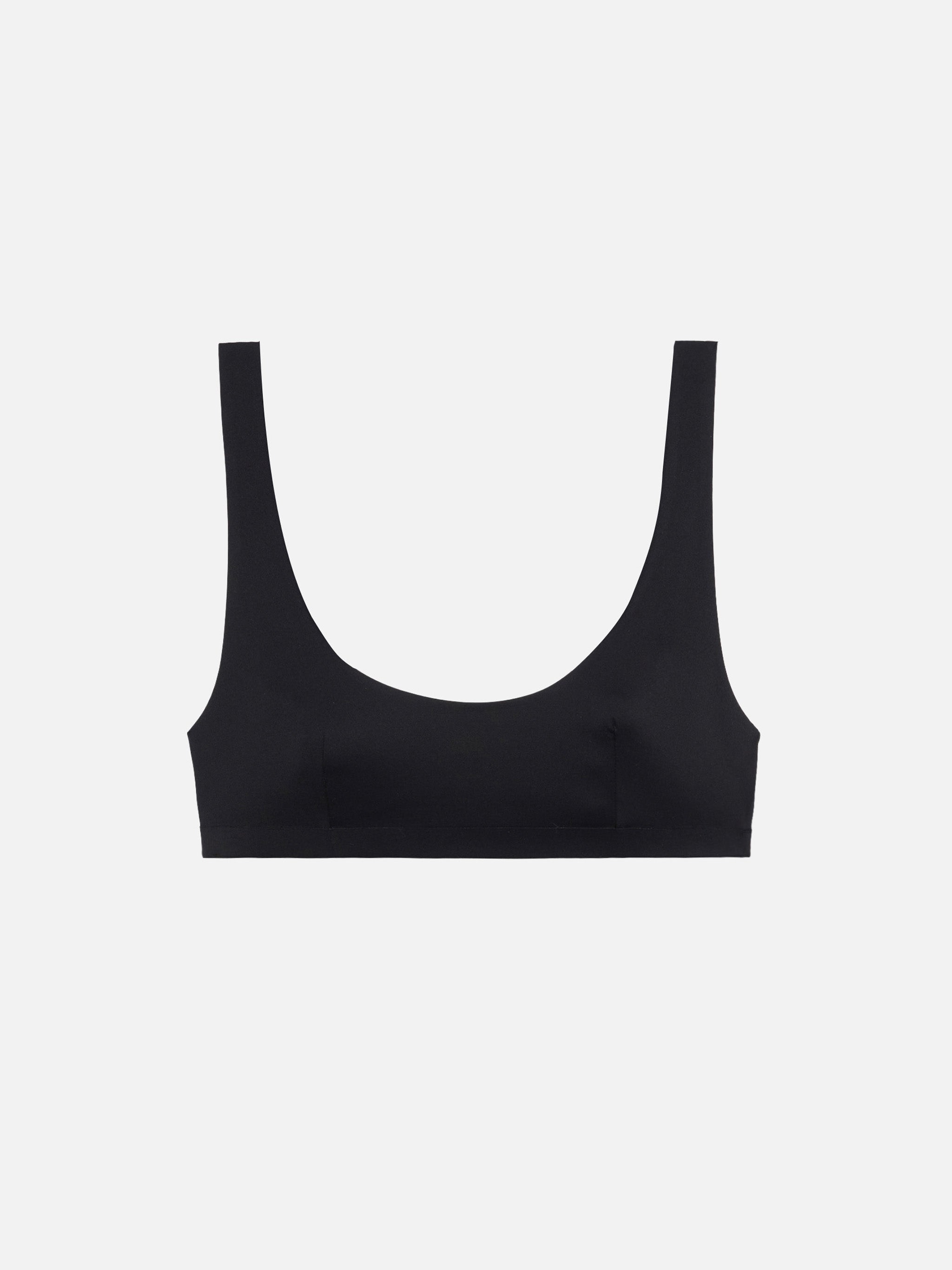 mc2-saint-barth-top-minerva-donna-a-triangolo-termosaldata-nero-multisize image 1