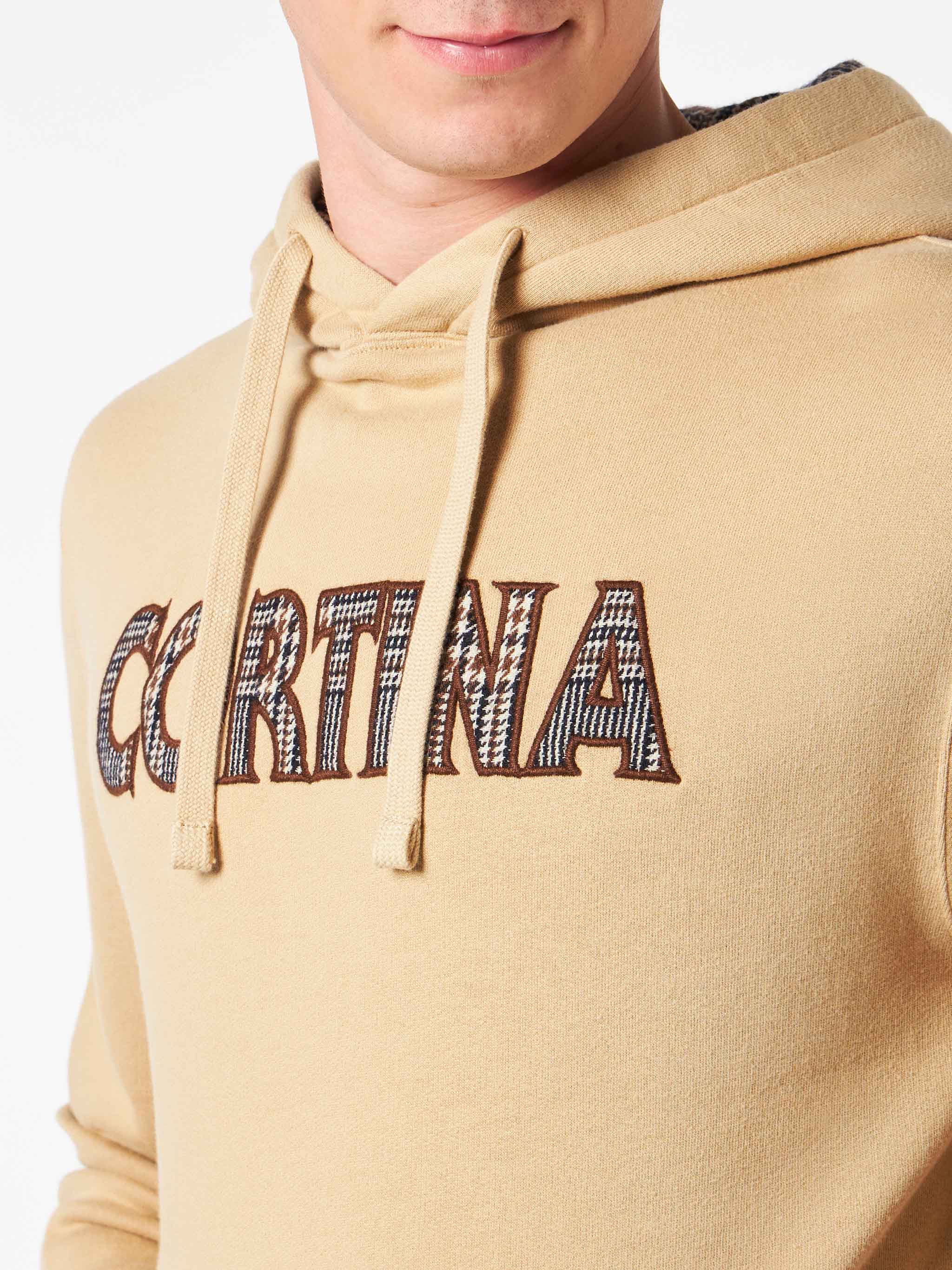 mc2-saint-barth-felpa-tribeca-da-uomo-in-cotone-felpato-beige-con-patch-cortina image 3