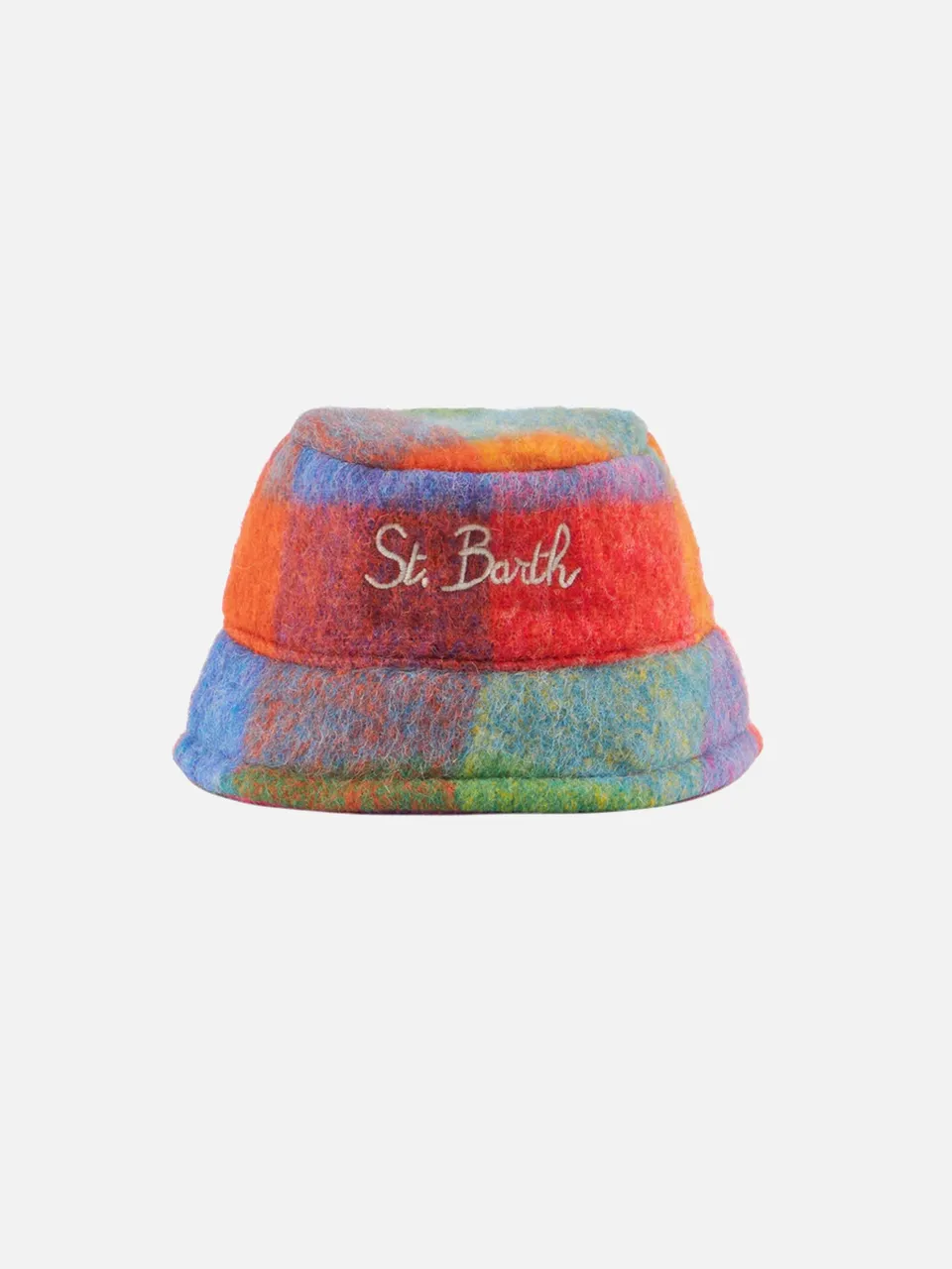 mc2-saint-barth-bucket-hat-jude-check-multicolor-con-logo image 1