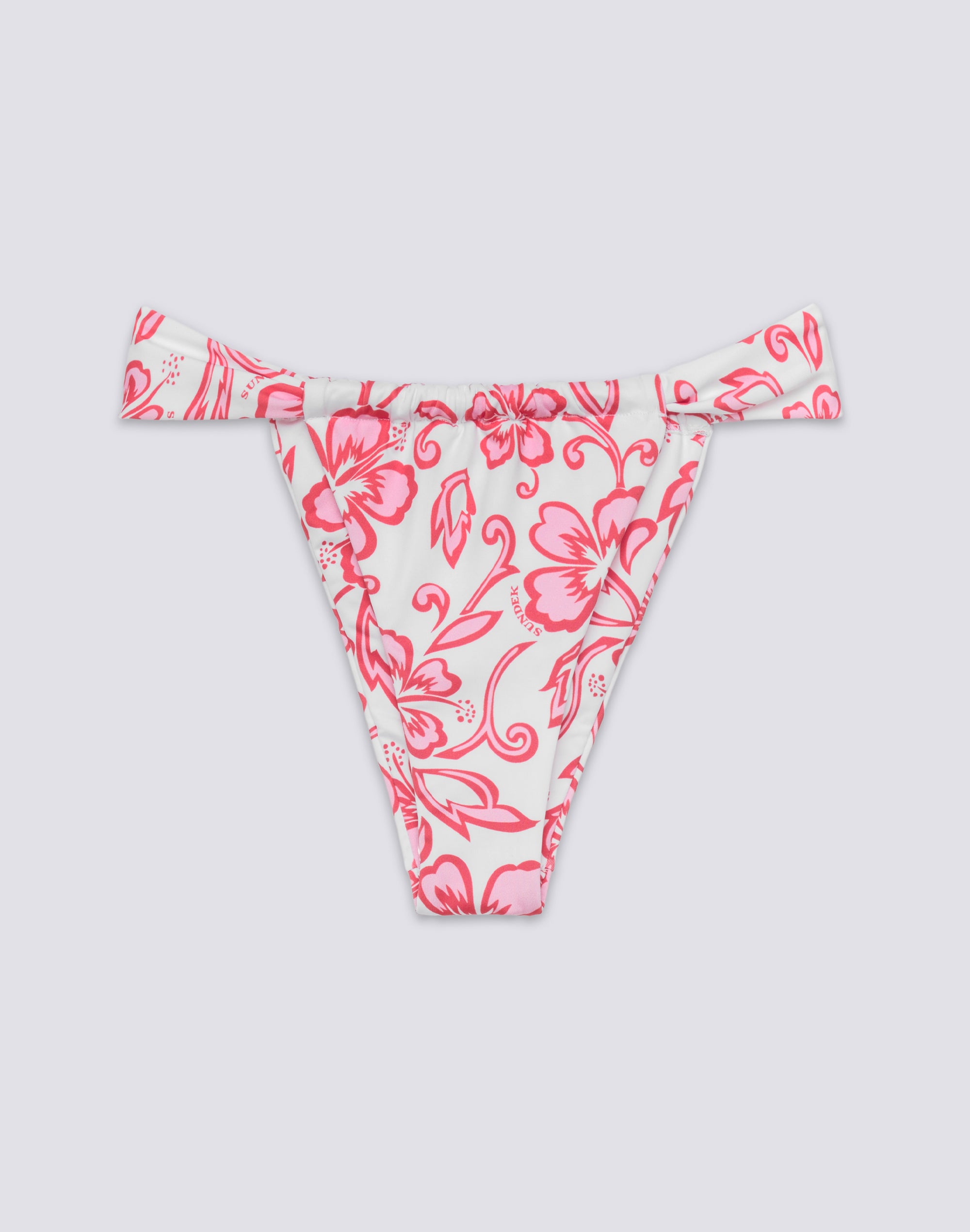 sundek-pem-slip-bikini-donna-taglio-alto-regolabile-stampa-sk23 image 1