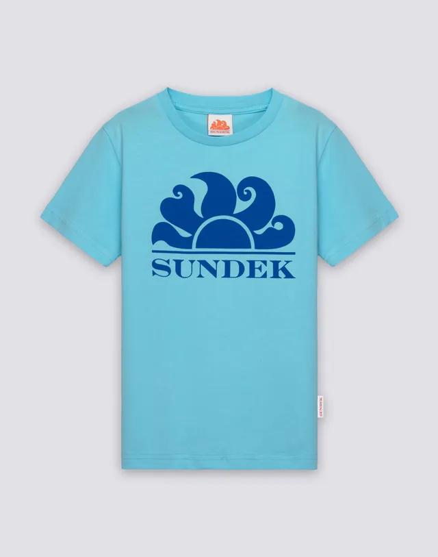 sundek-mini-new-simeon-t-shirt-bambino-girocollo-logo image 1