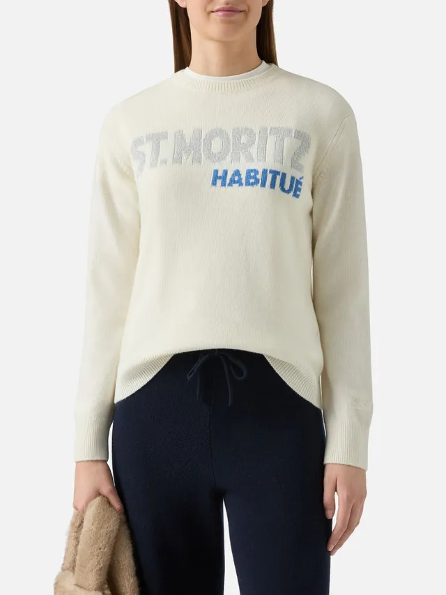 mc2-saint-barth-new-queen-girocollo-donna-in-misto-cashmere-st-moritz-lurex image 1