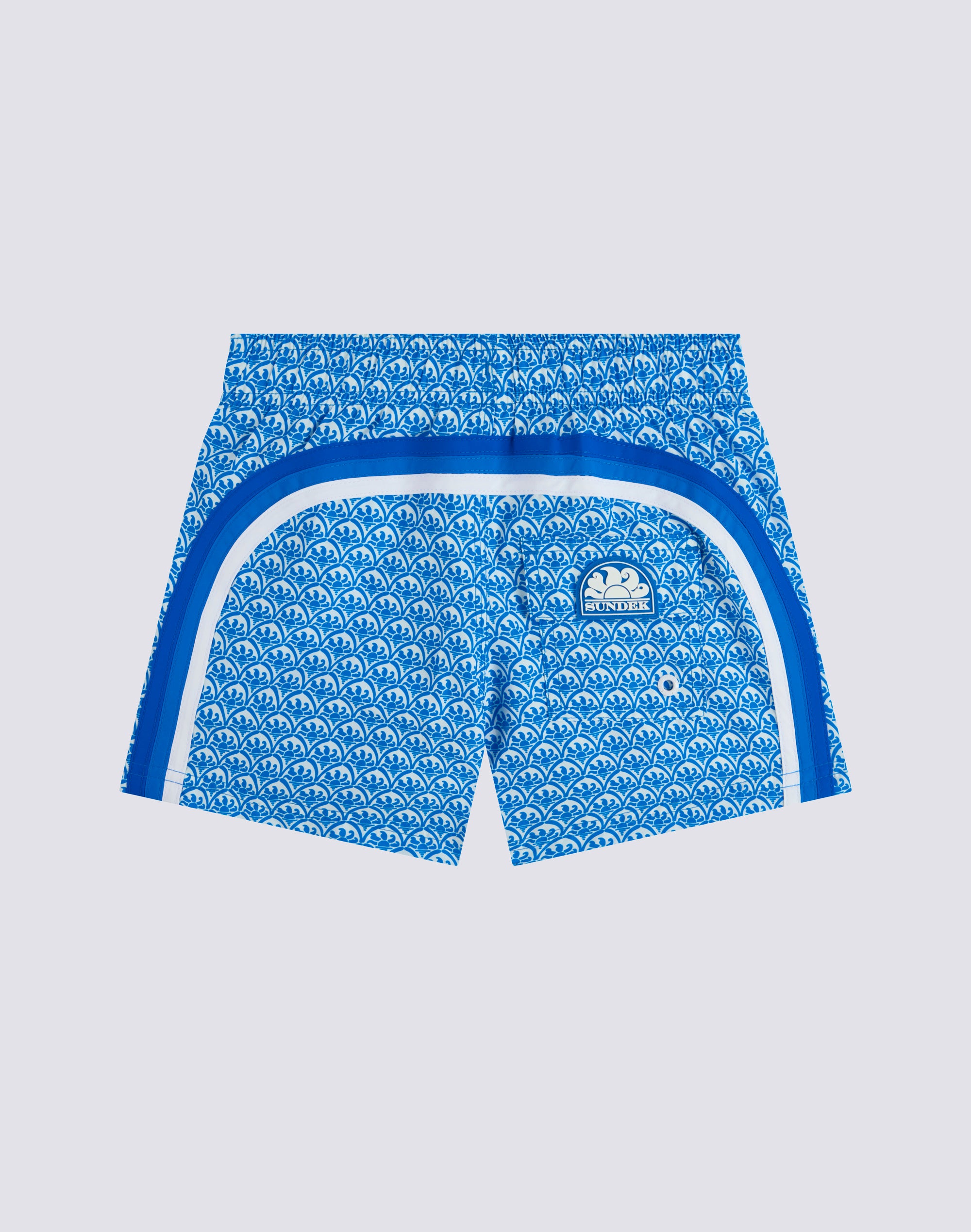 sundek-b504bdrt3mj-costume-da-bagno-bambino-corto-maiolica-sunset-in-repreve image 1