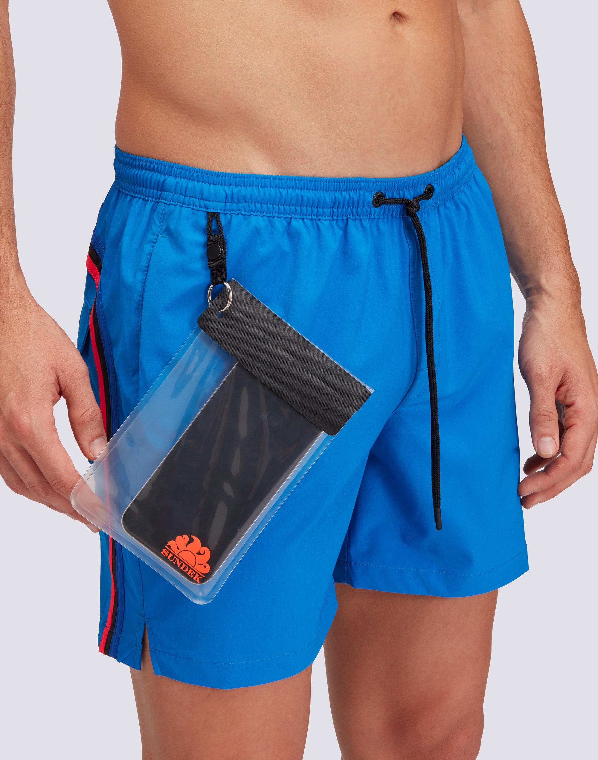 sundek-iconic-costume-mare-uomo-vita-elasticata-con-custodia-removibile image 2