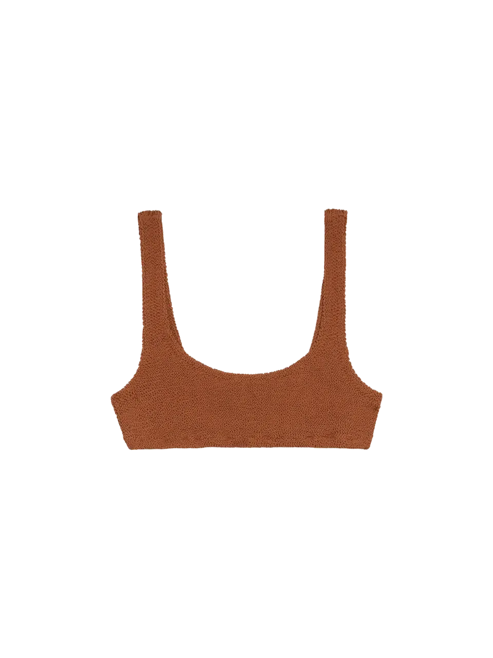 mc2-saint-barth-naima-top-bralette-donna-marrone-cammello-crinkle image 1