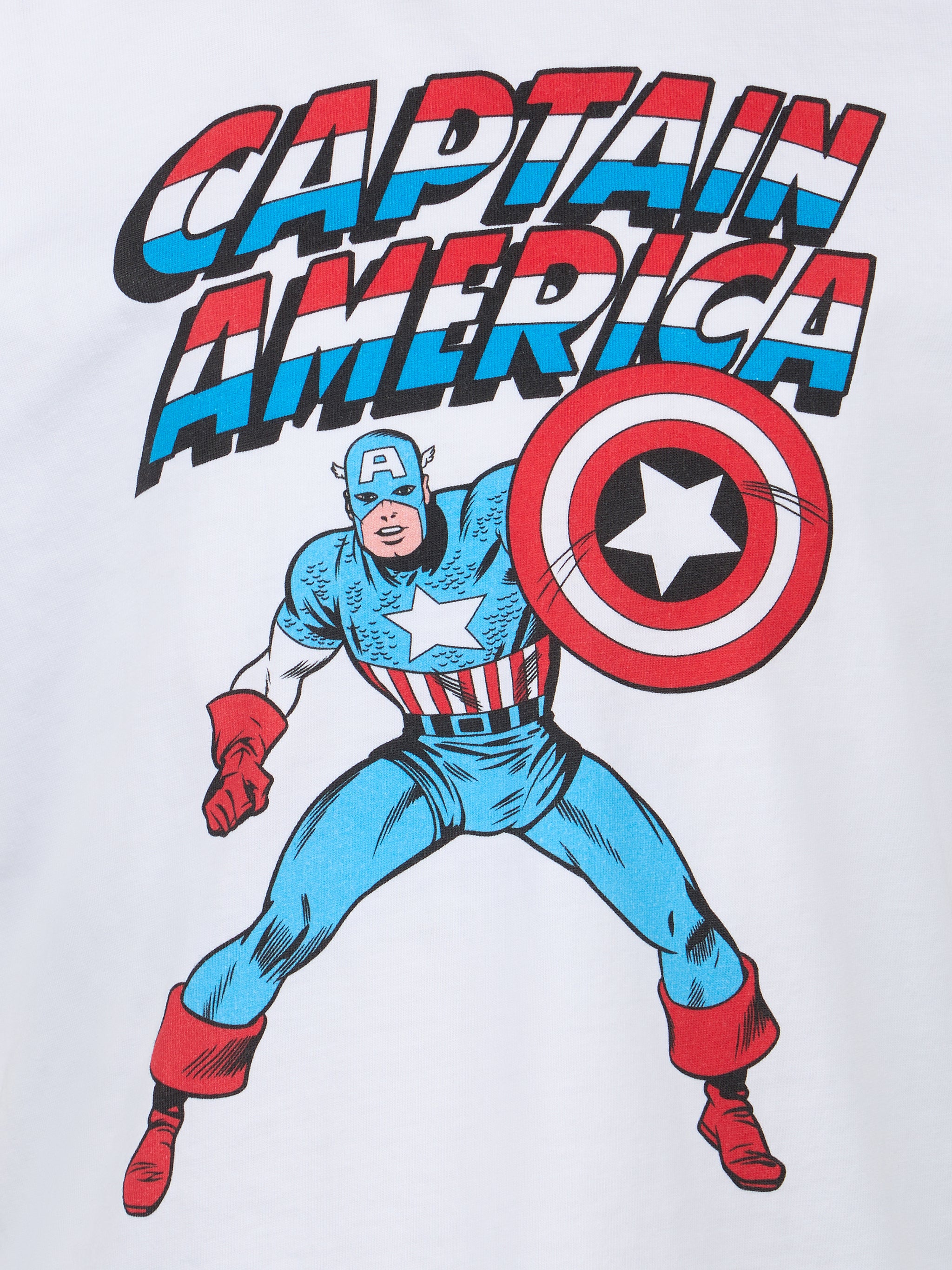 mc2-saint-barth-boy-t-shirt-bambino-cotone-capitan-america-marvel-bianca image 3