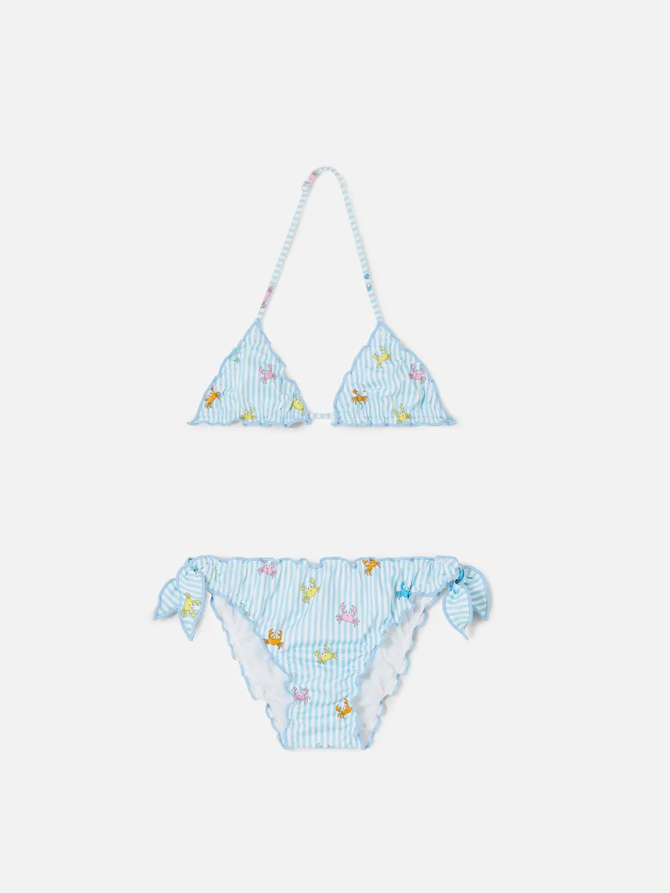 mc2-saint-barth-bikini-cris-per-bambina-in-tessuto-elasticizzato-a-righe-con-sta image 1