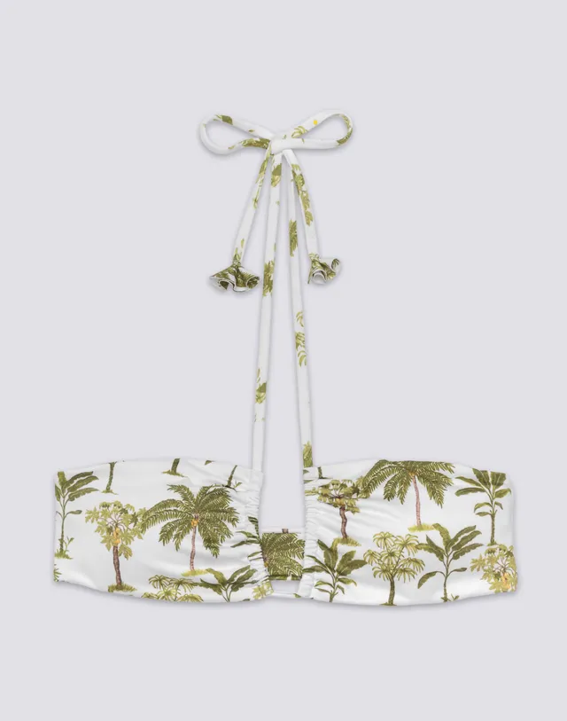 sundek-jennifer-w741ktl36ob-top-bikini-a-fascia-stampa-botanic-con-lacci-e-nappe image 1