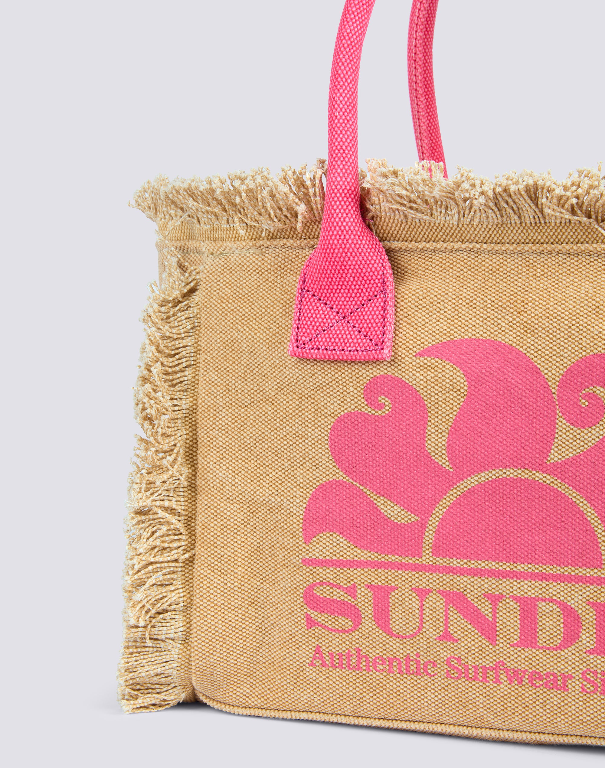 sundek-tote-bag-effetto-stone-washed-regular-con-zip-e-frange image 3