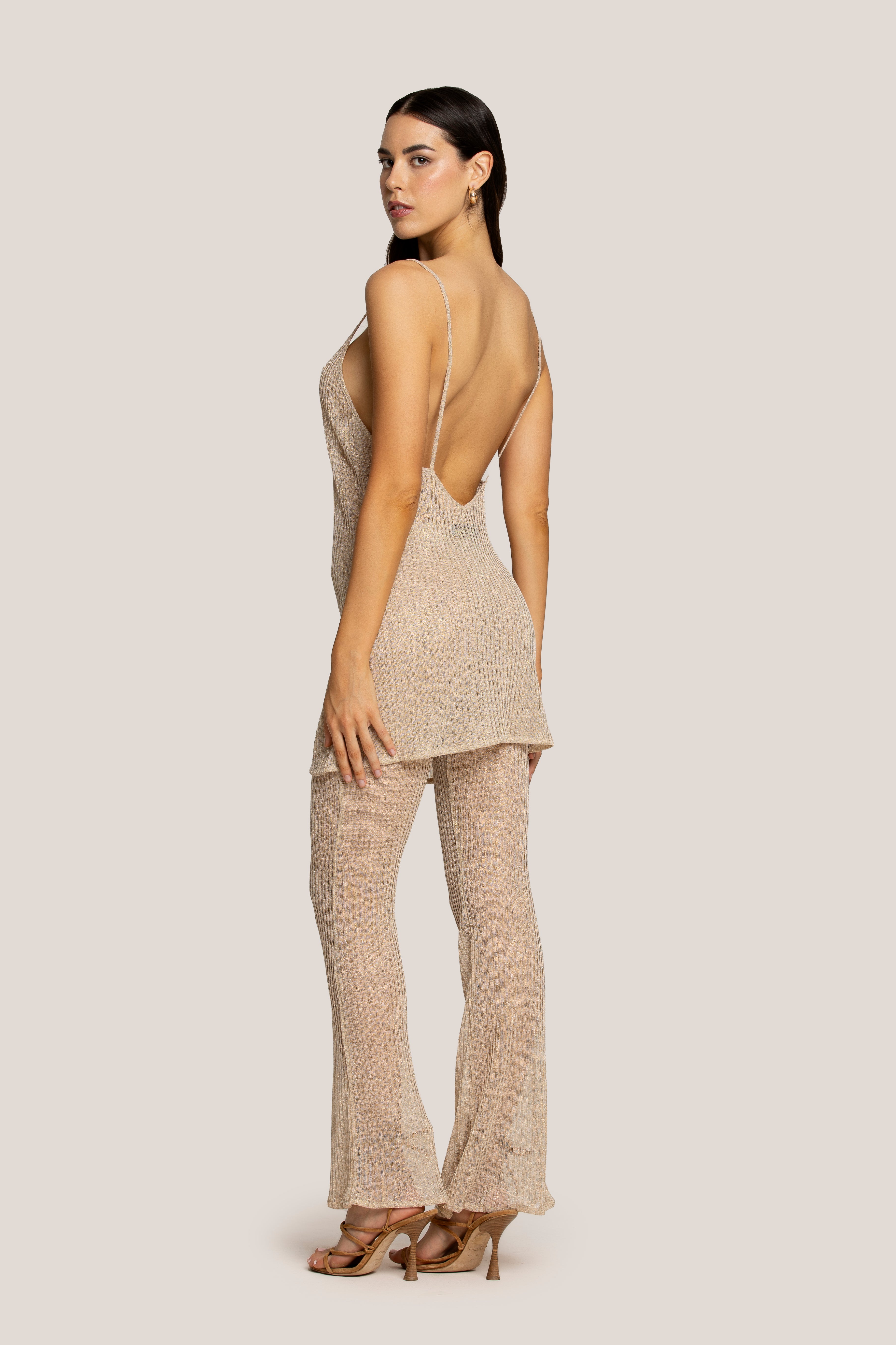 4giveness-pantaloni-zampa-trasparent-soft-cover-up-donna image 2