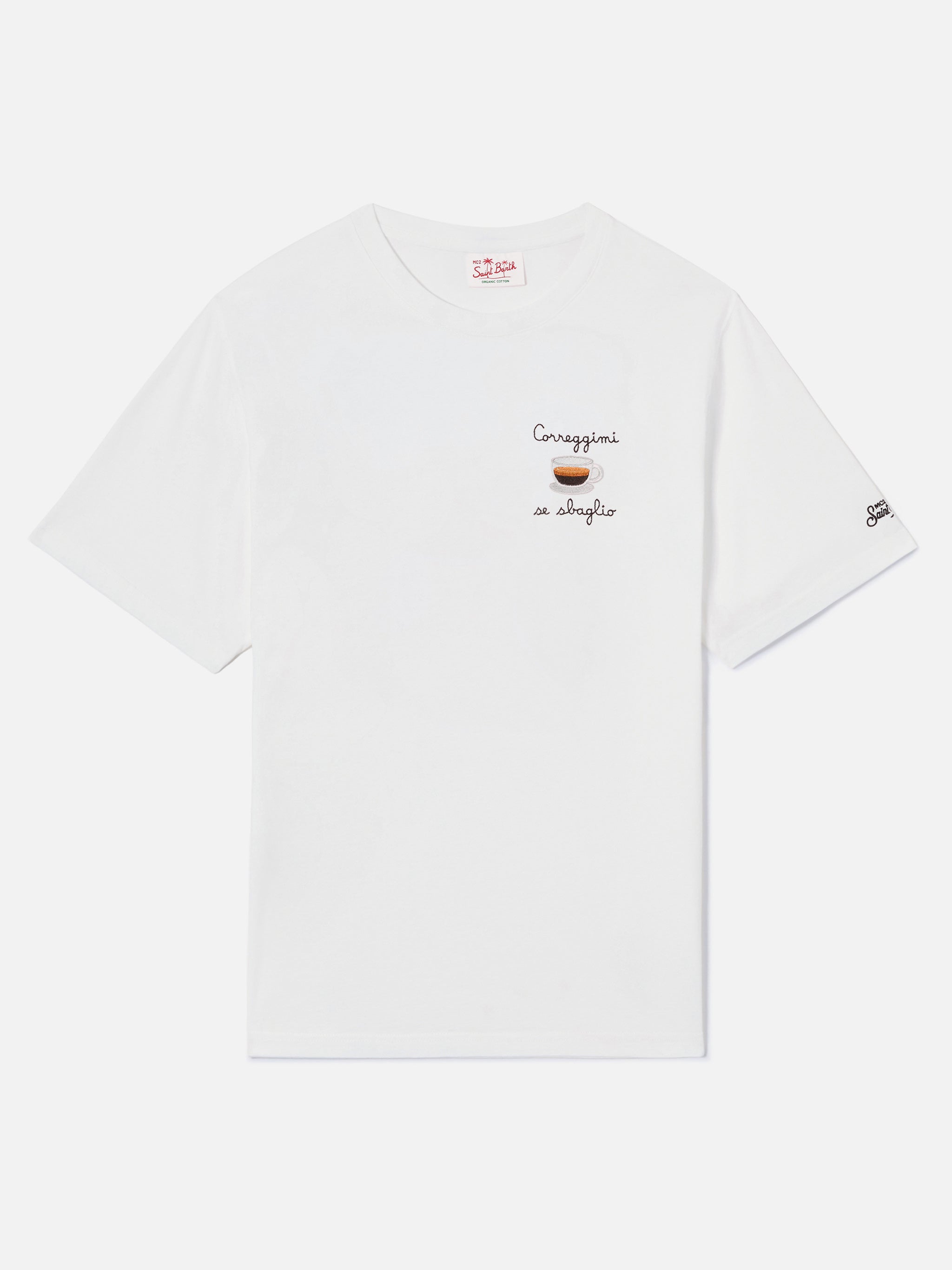 mc2-saint-barth-t-shirt-portofino-panna-ricamo-correggimi-se-sbaglio image 5
