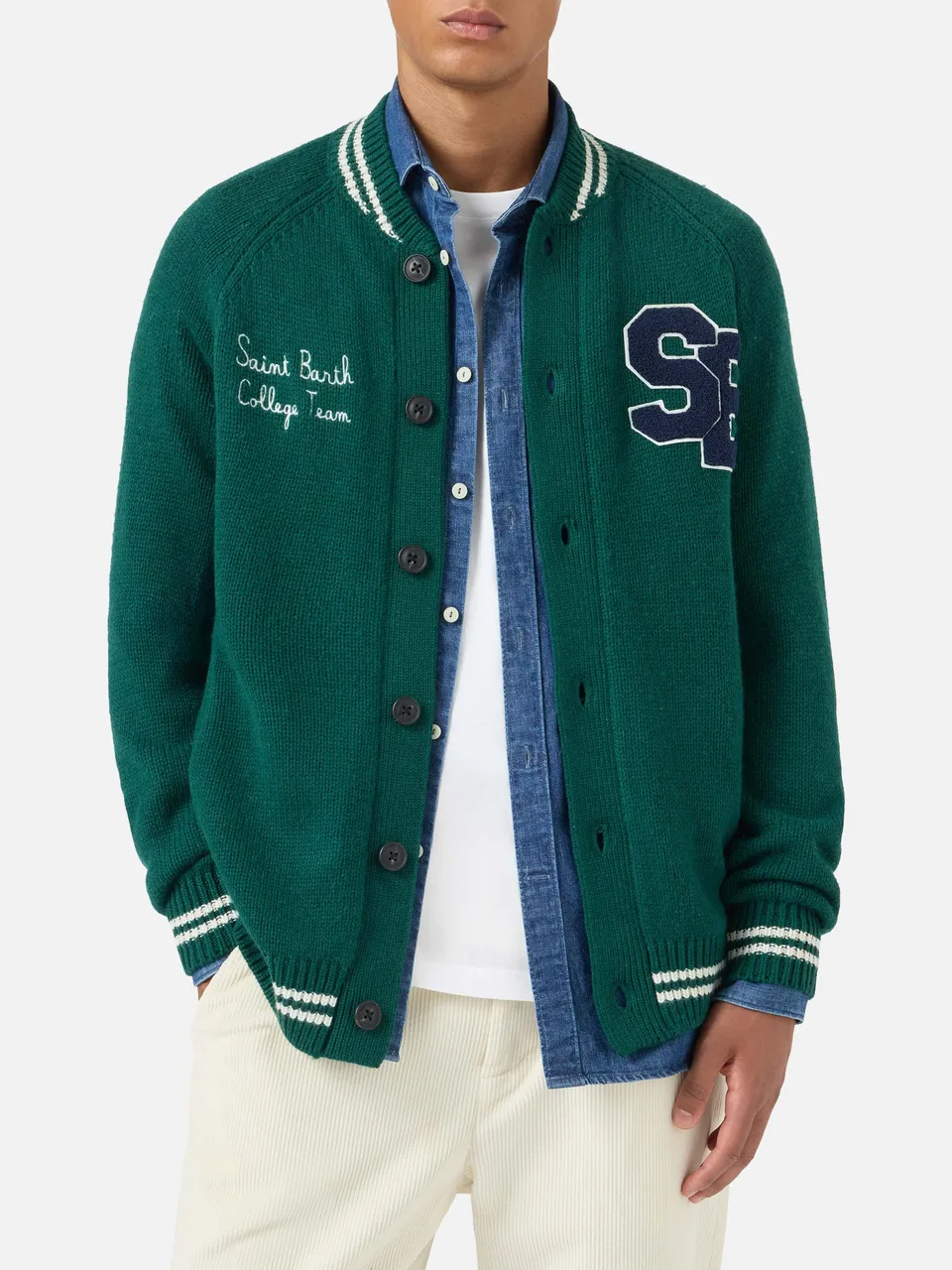 mc2-saint-barth-bomber-benjamin-in-maglia-blu-navy-stile-college image 1